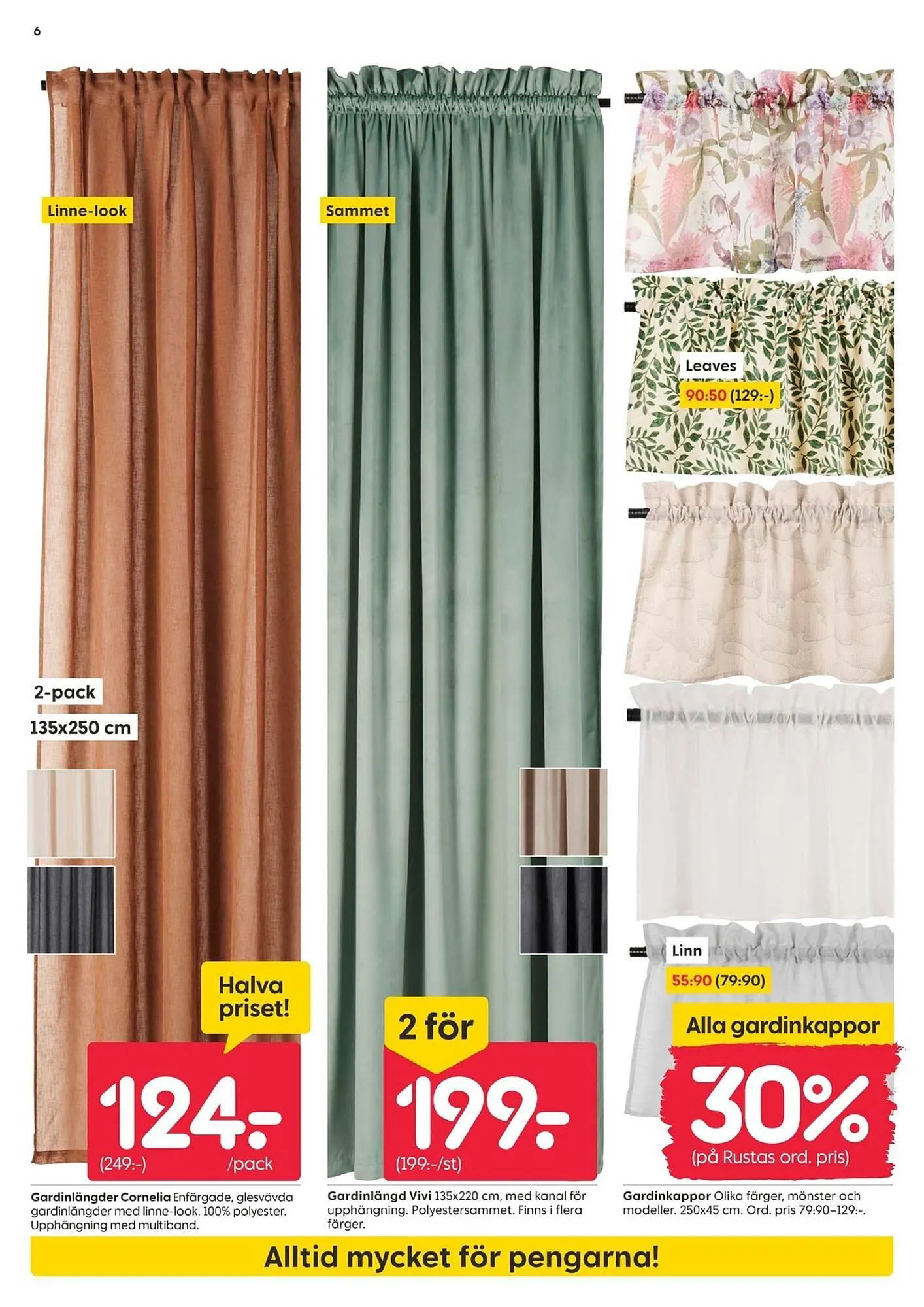 Rusta reklamblad från 6 oktober till 13 oktober 2025 - Reklamblad sidor 6