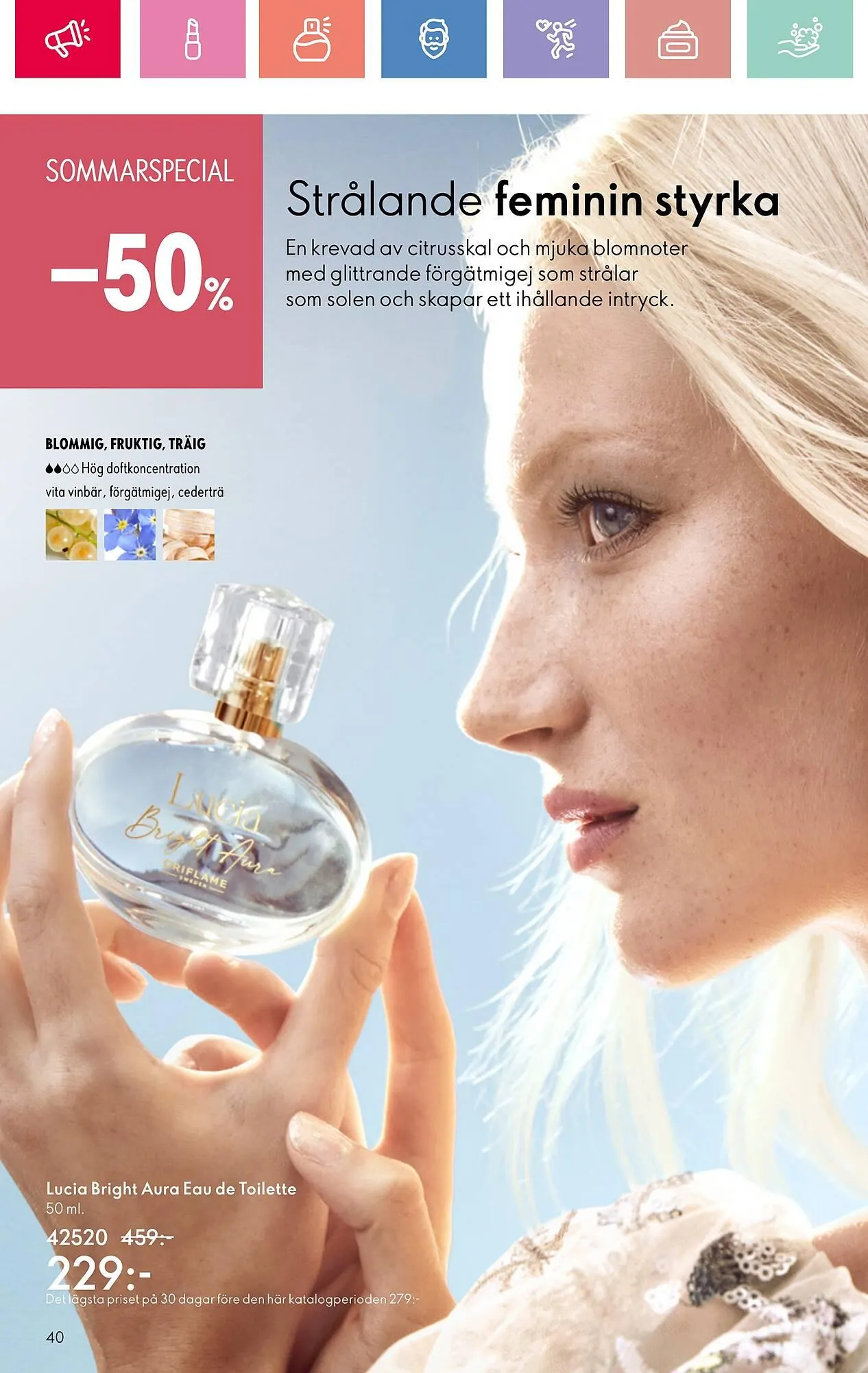 Oriflame reklamblad från 22 juni till 12 juli 2025 - Reklamblad sidor 40