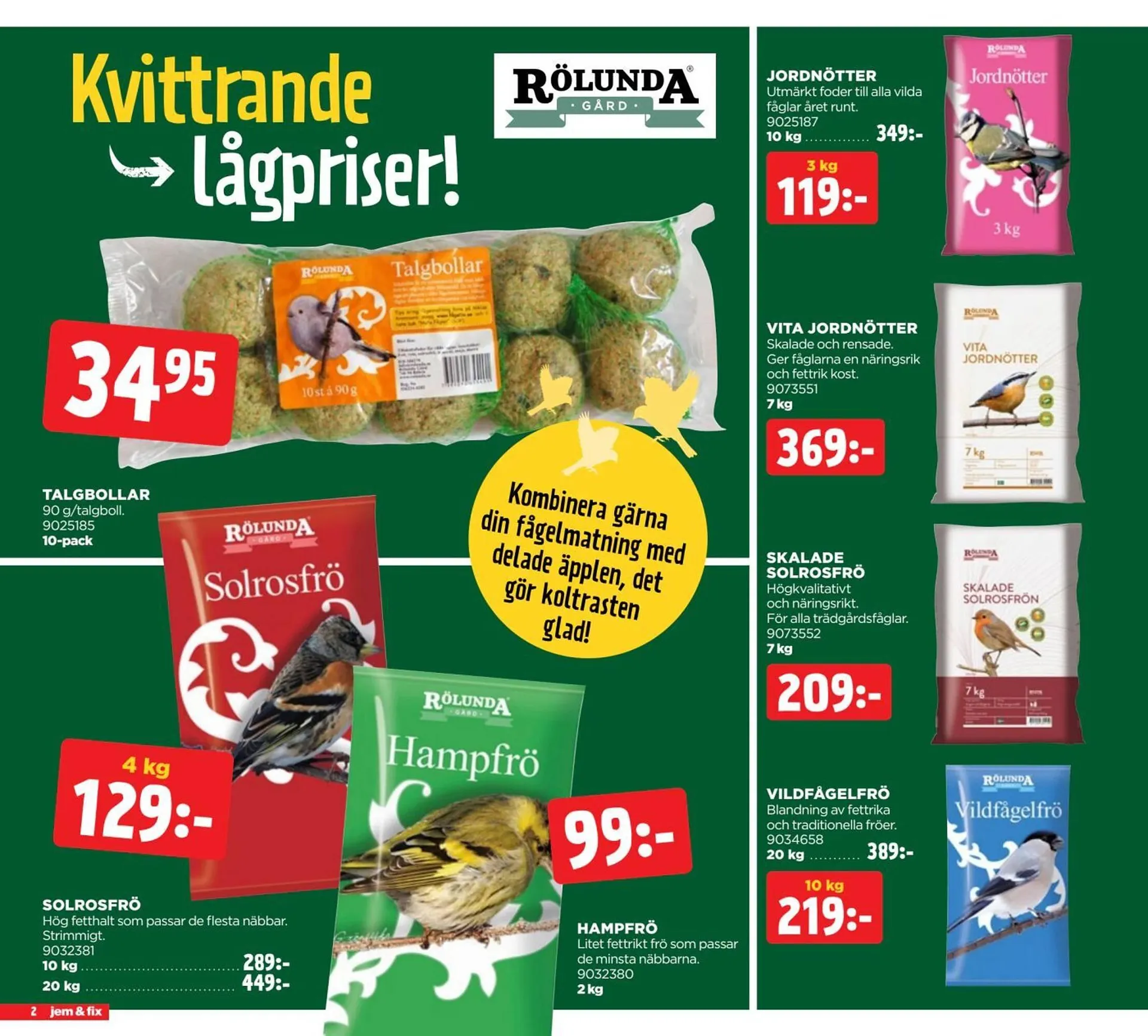 Jem&Fix reklamblad från 24 november till 7 december 2025 - Reklamblad sidor 2