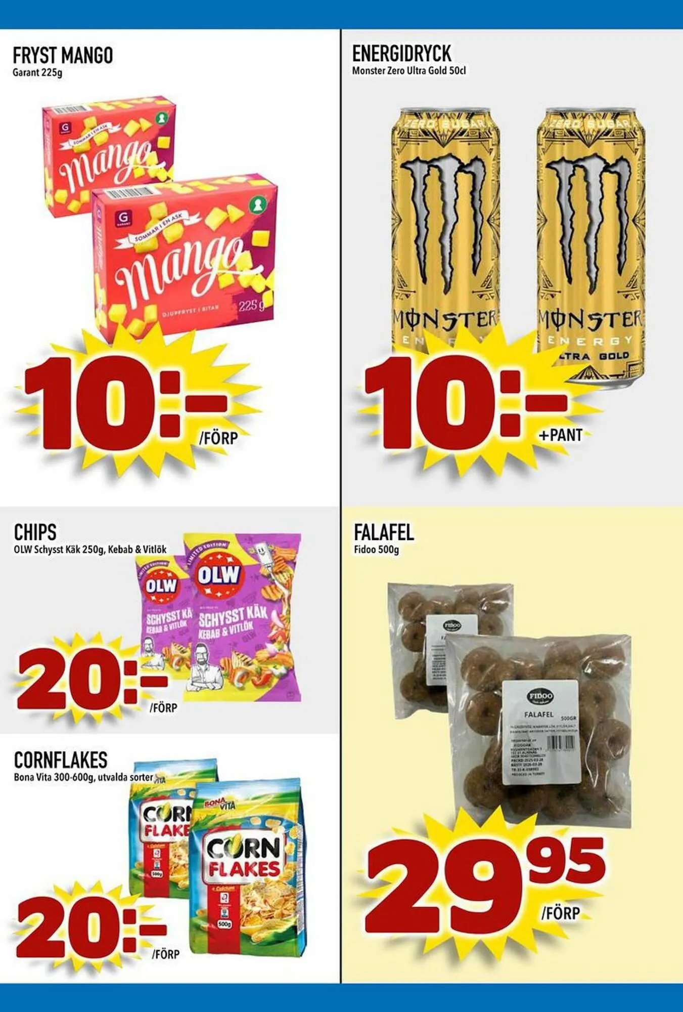 Prisma Mat reklamblad från 15 september till 21 september 2025 - Reklamblad sidor 1