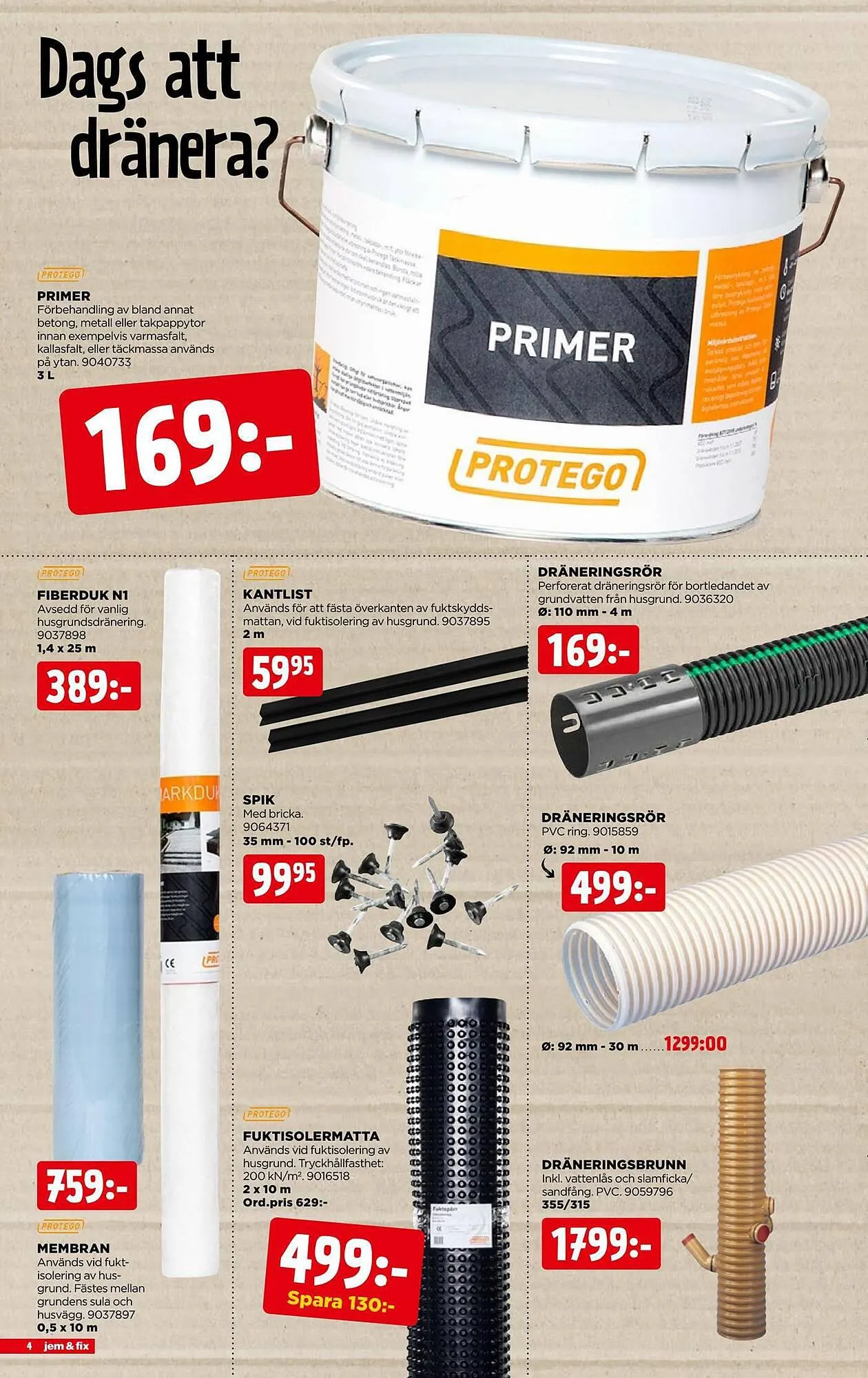 Jem&Fix reklamblad från 27 augusti till 10 september 2023 - Reklamblad sidor 4