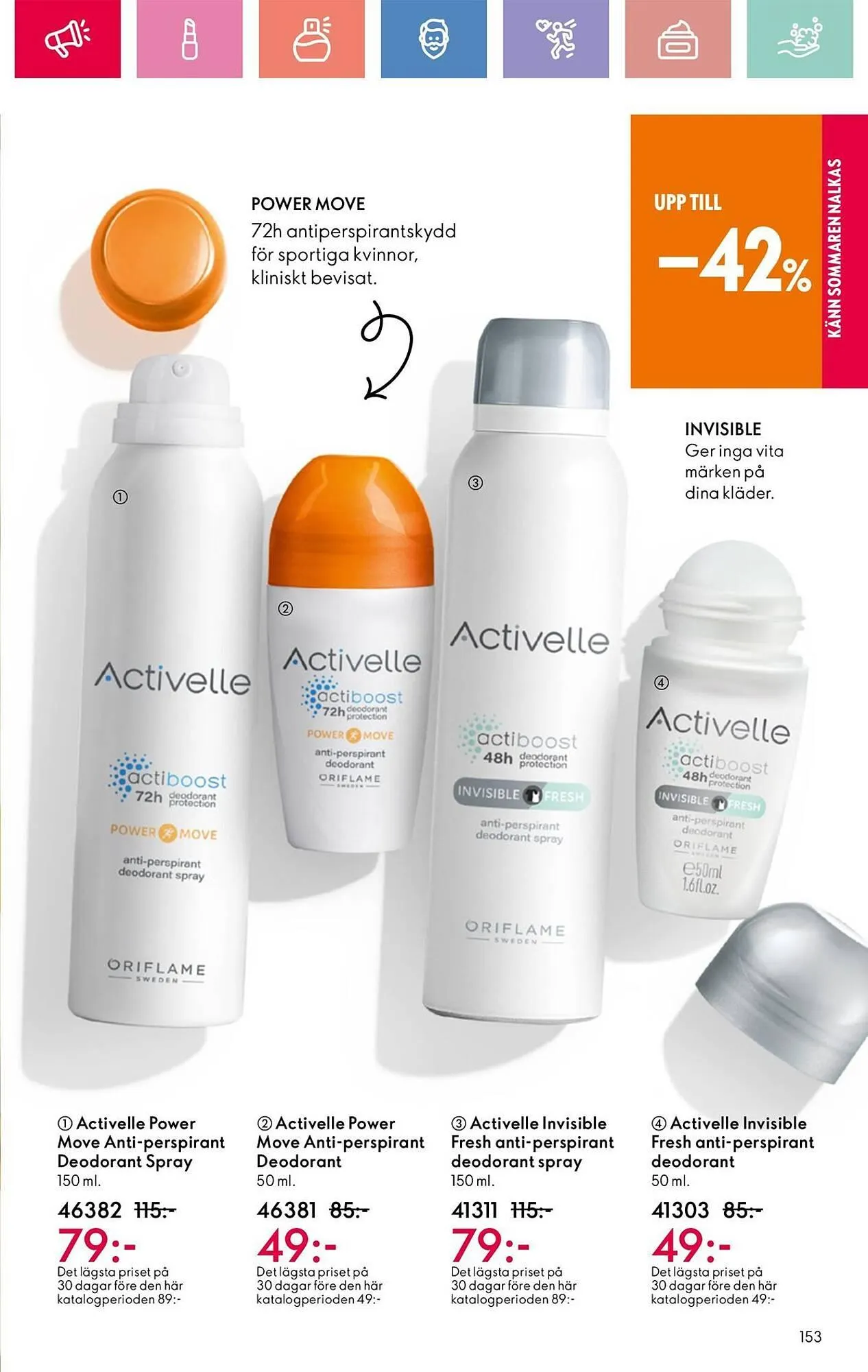 Oriflame reklamblad från 12 maj till 31 maj 2025 - Reklamblad sidor 153