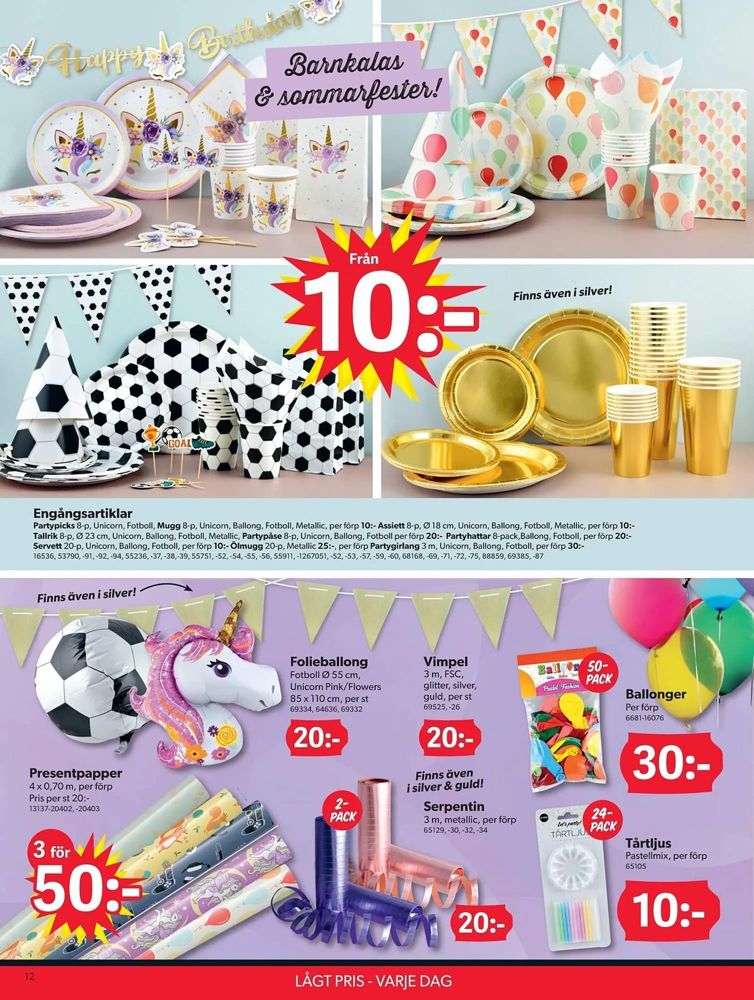 DollarStore reklamblad från 7 juli till 20 juli 2025 - Reklamblad sidor 12