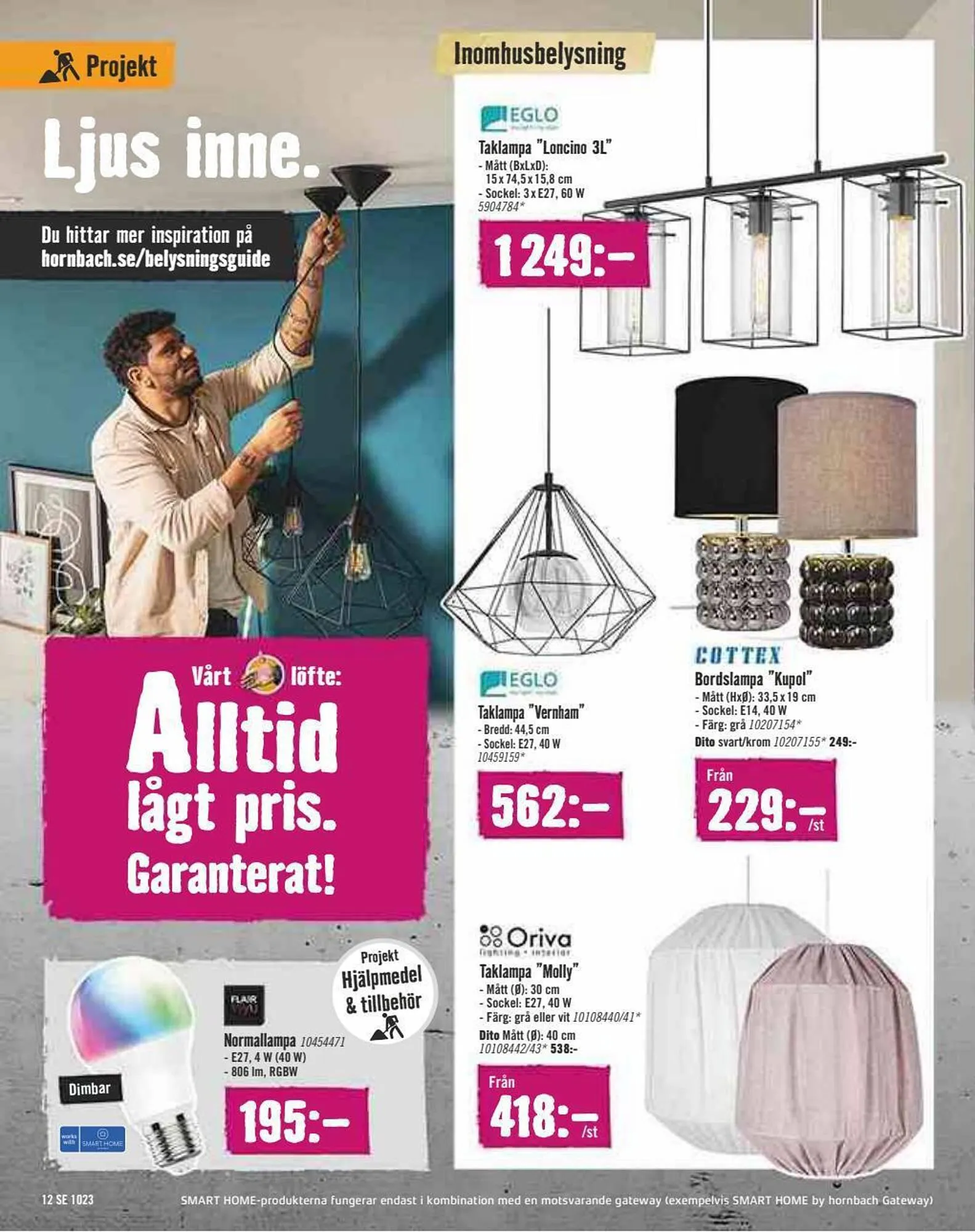 Hornbach reklamblad från 28 september till 25 oktober 2023 - Reklamblad sidor 12