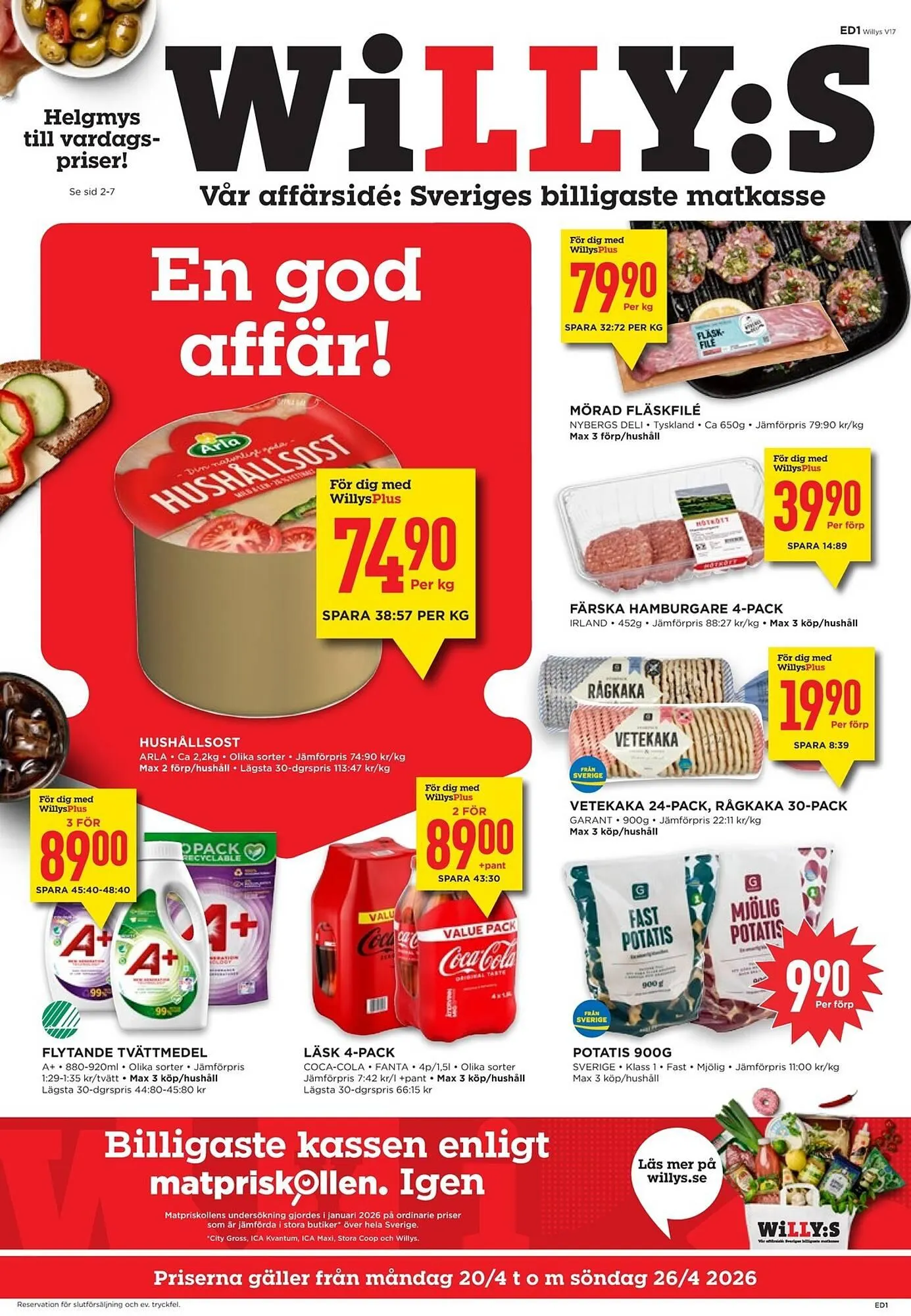 Willys reklamblad - 1