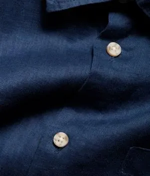 Linneskjorta regular fit