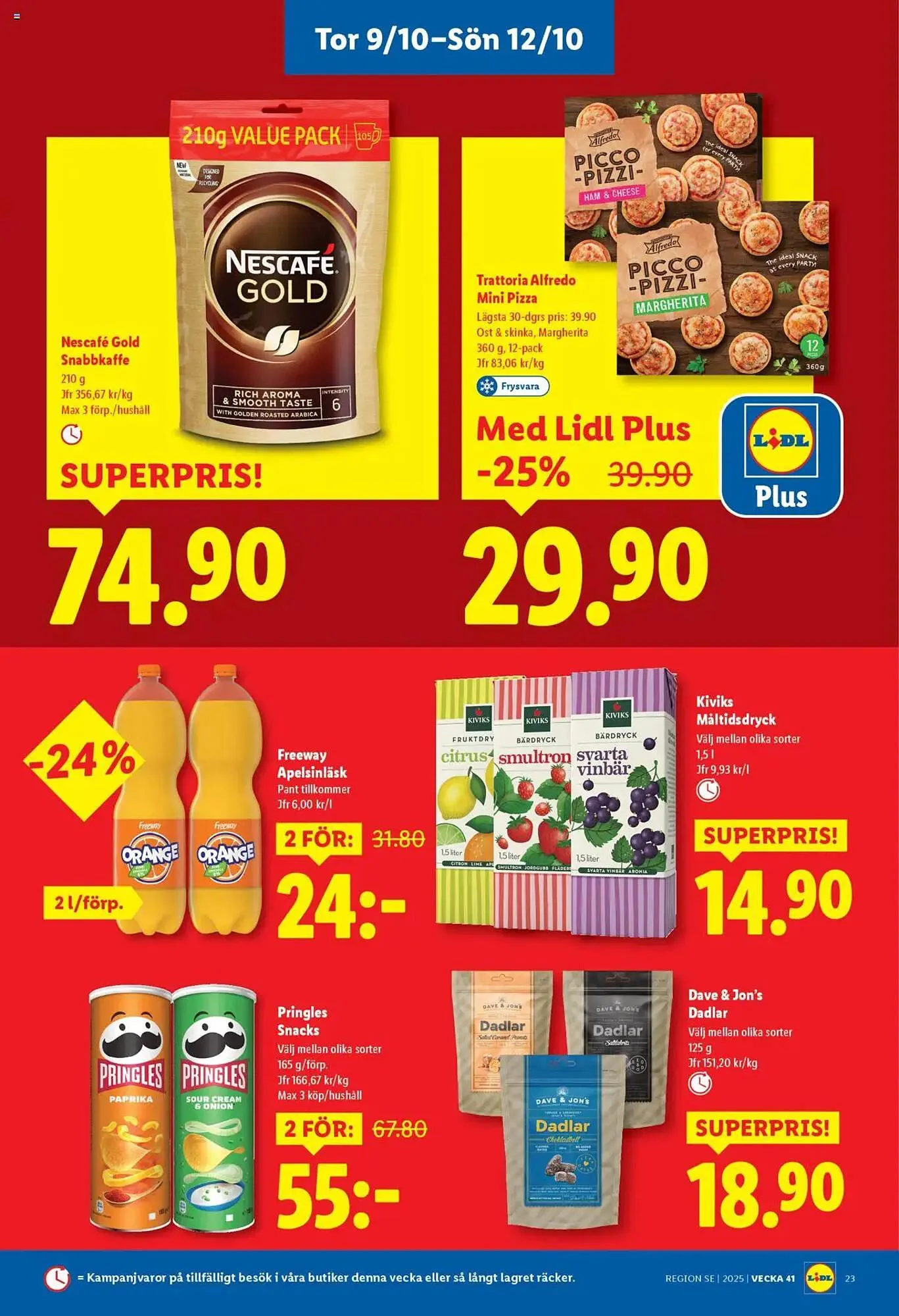 Lidl reklamblad från 6 oktober till 12 oktober 2025 - Reklamblad sidor 27