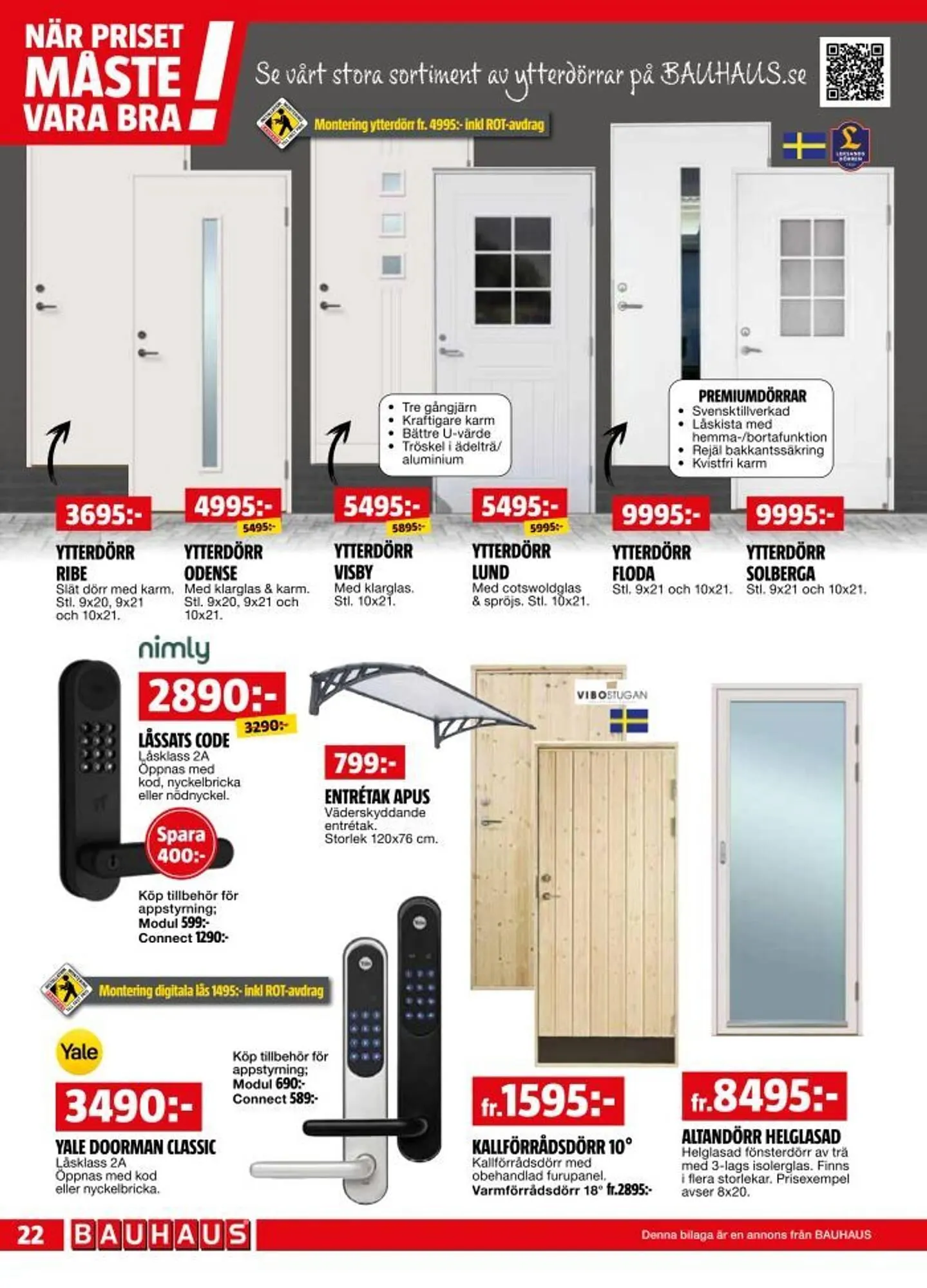 Bauhaus reklamblad från 26 maj till 15 juni 2025 - Reklamblad sidor 22