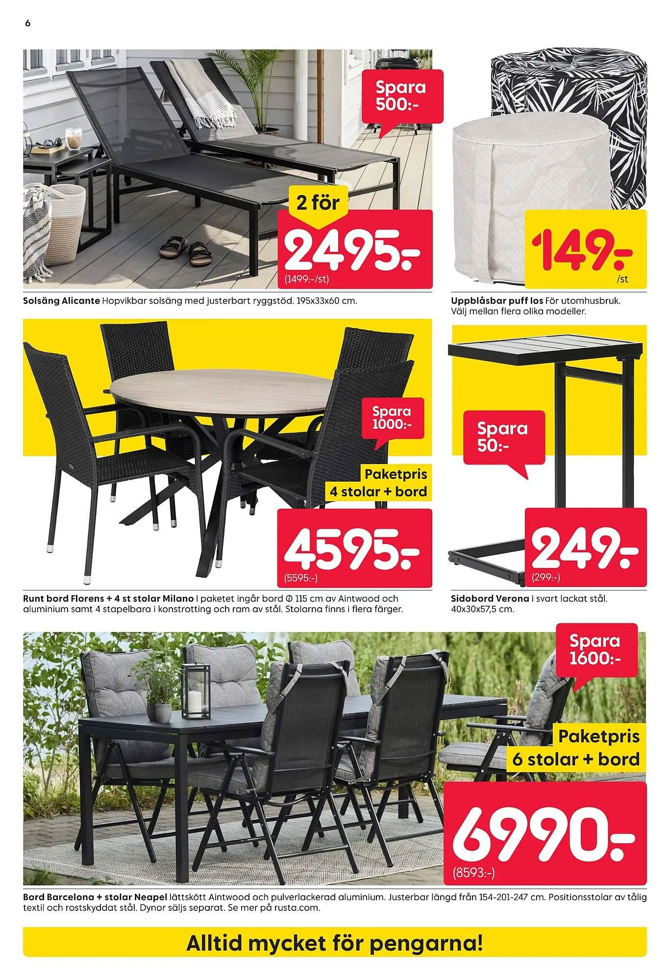 Rusta reklamblad från 12 maj till 17 maj 2025 - Reklamblad sidor 6