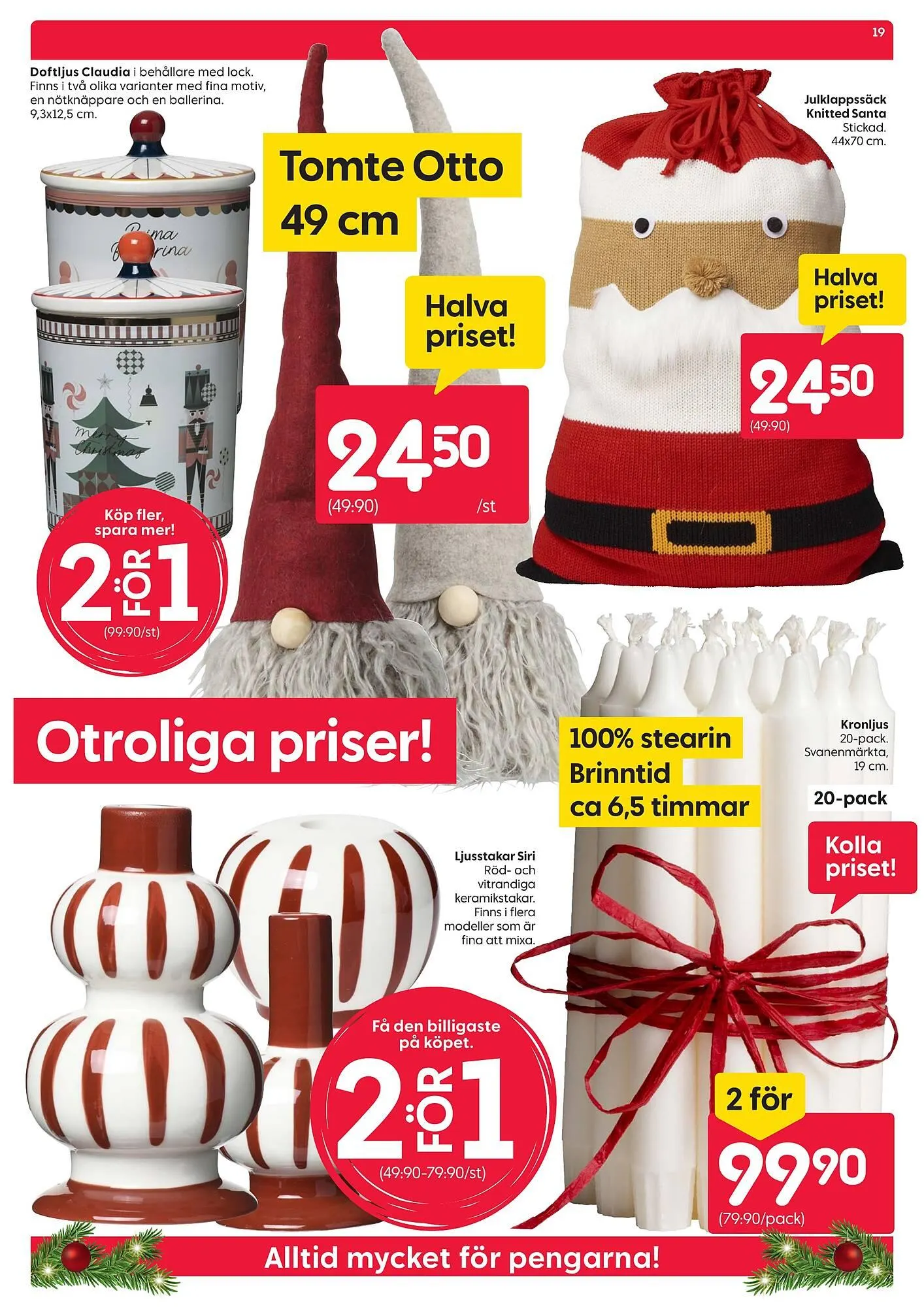 Rusta reklamblad från 9 december till 15 december 2024 - Reklamblad sidor 19