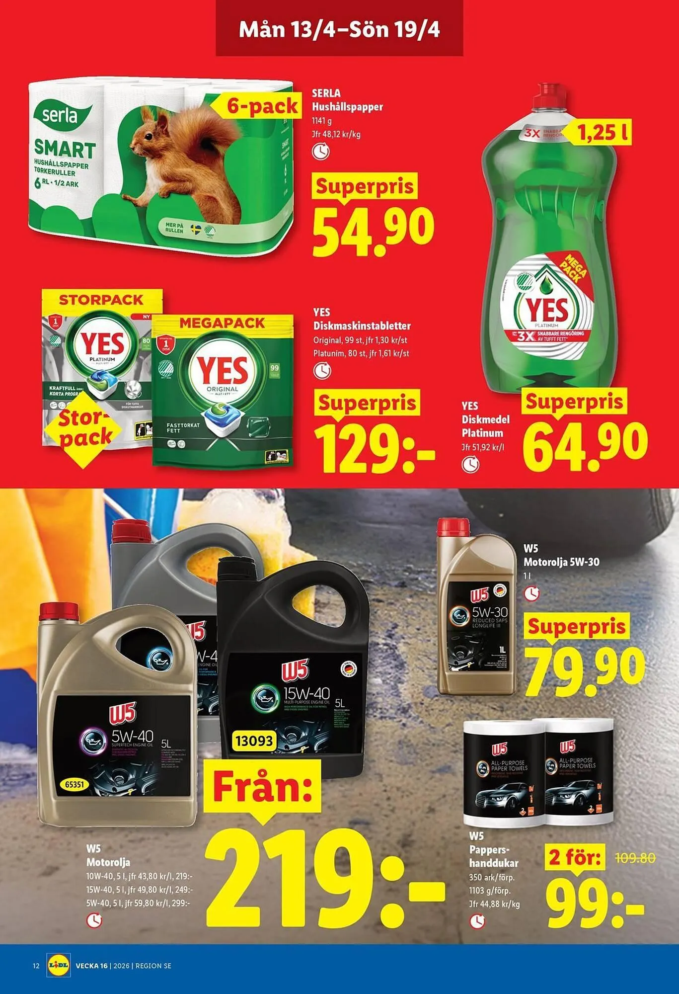 Lidl reklamblad från 13 april till 19 april 2026 - Reklamblad sidor 14