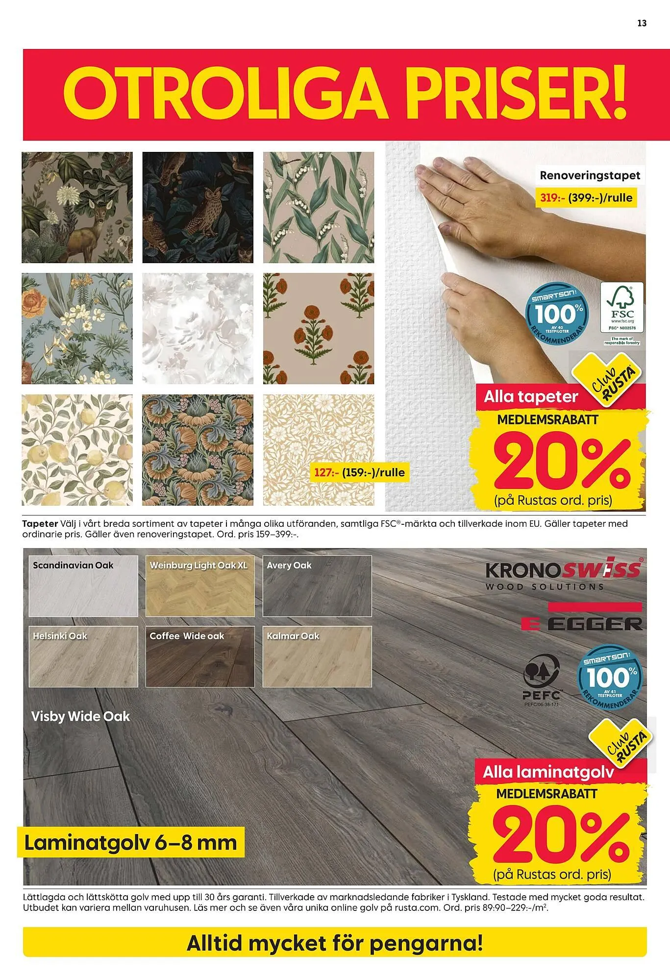 Rusta reklamblad från 22 april till 27 april 2025 - Reklamblad sidor 13