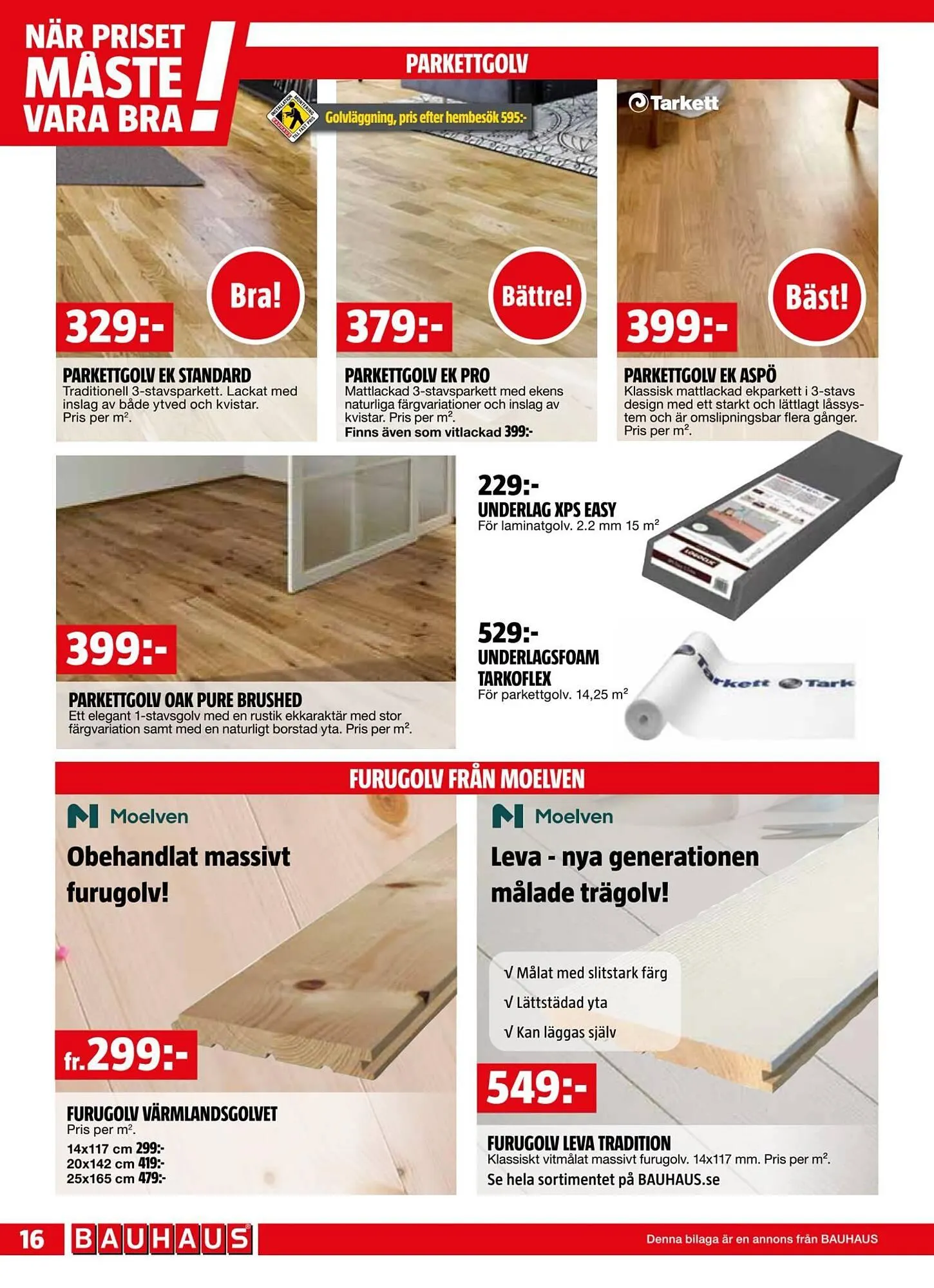 Bauhaus reklamblad från 29 september till 13 oktober 2024 - Reklamblad sidor 16