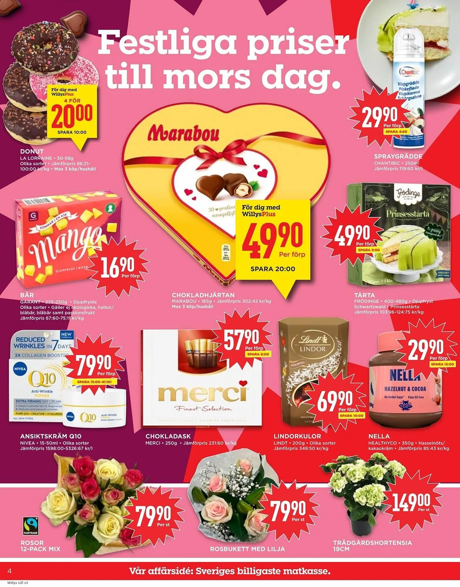 Willys reklamblad från 19 maj till 25 maj 2025 - Reklamblad sidor 4