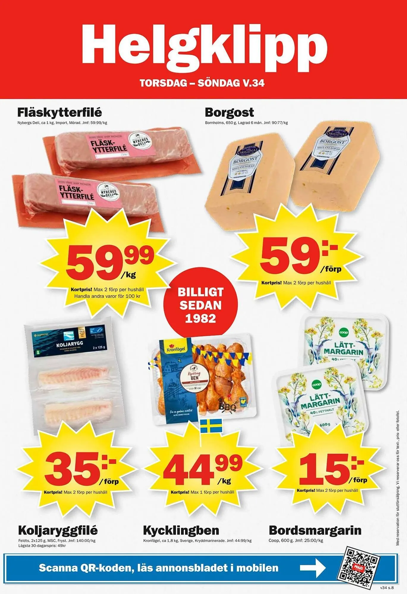 Pekås reklamblad från 18 augusti till 24 augusti 2025 - Reklamblad sidor 8