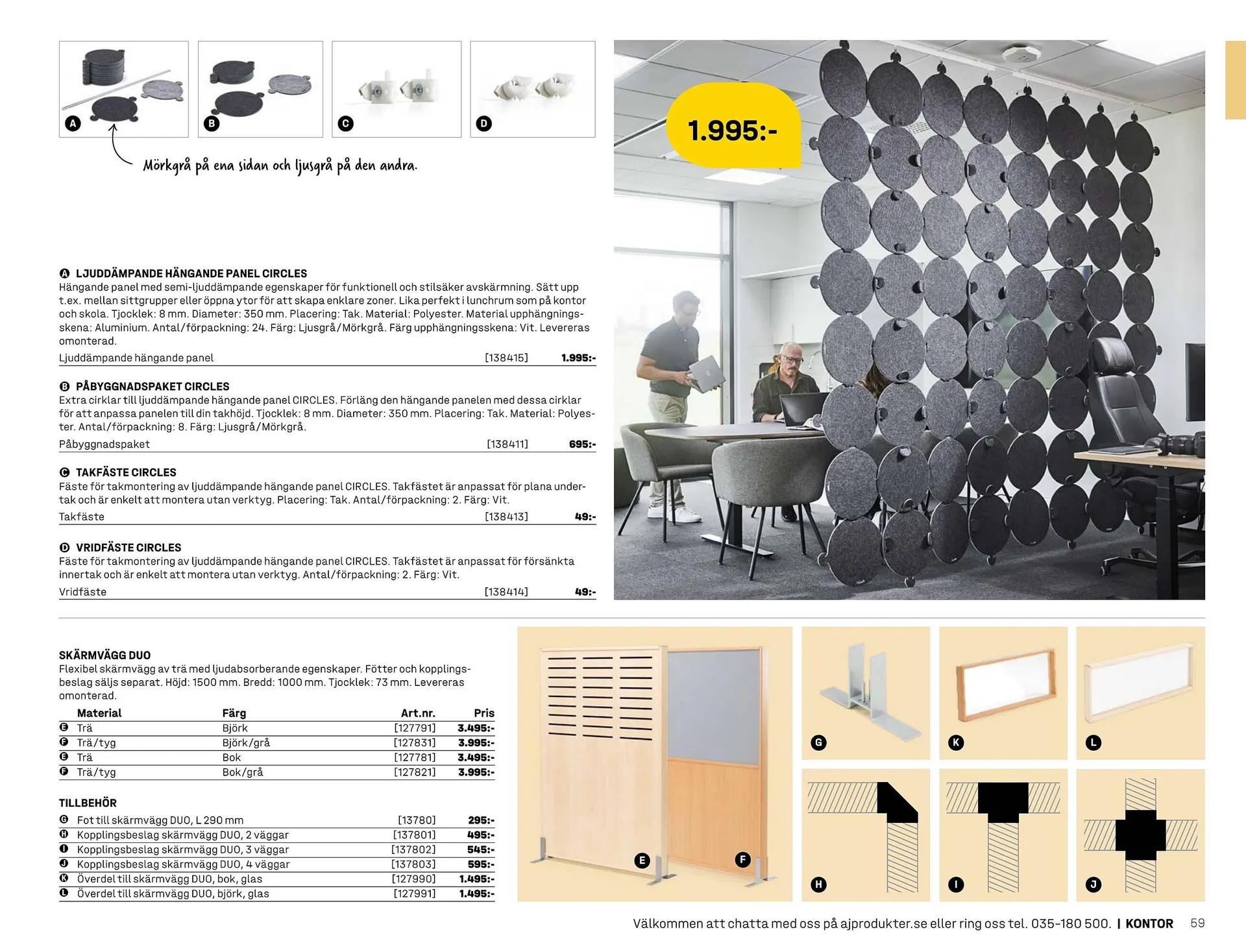 AJ Produkter reklamblad från 1 januari till 31 december 2025 - Reklamblad sidor 59