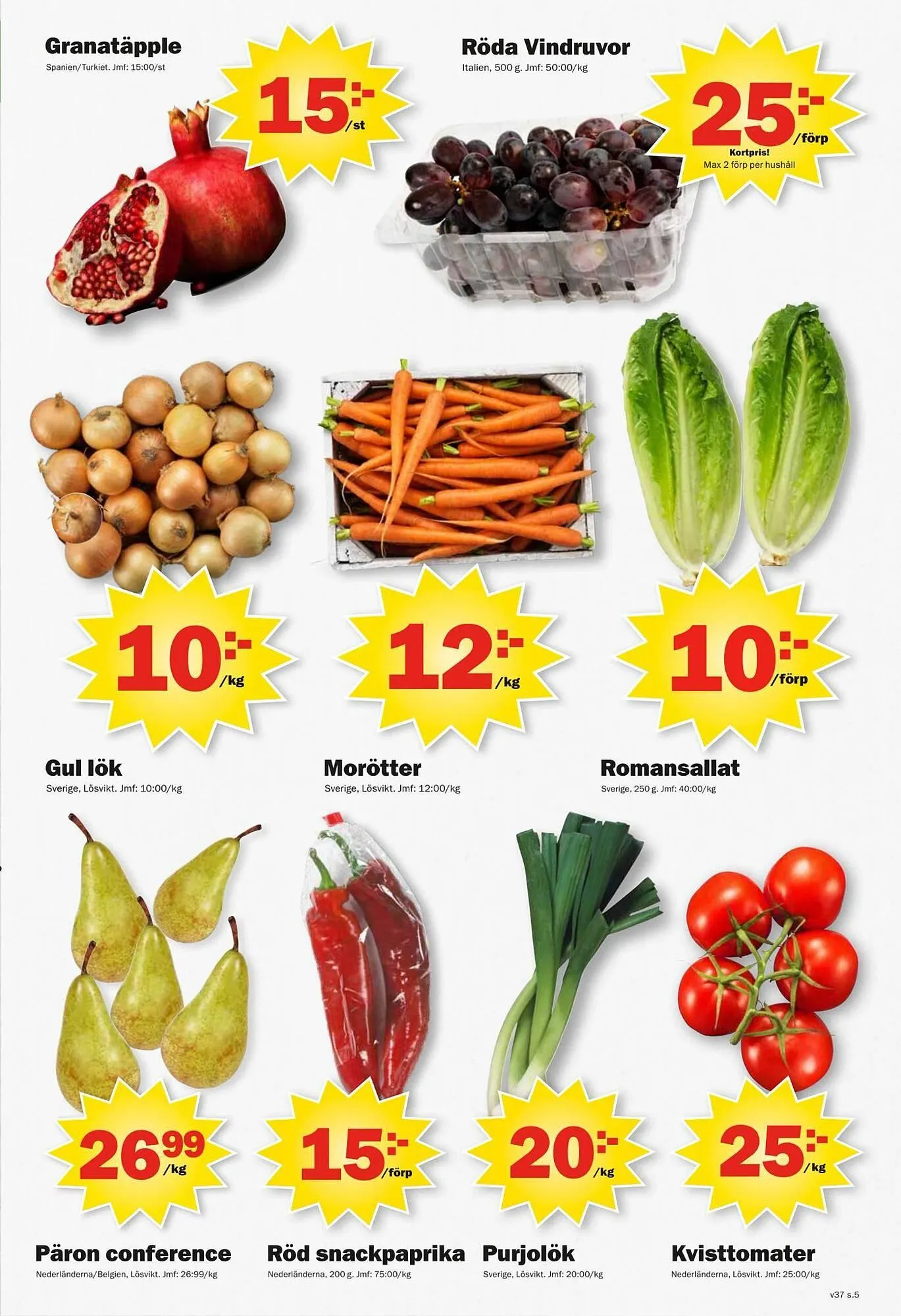 Pekås reklamblad från 8 september till 14 september 2025 - Reklamblad sidor 5