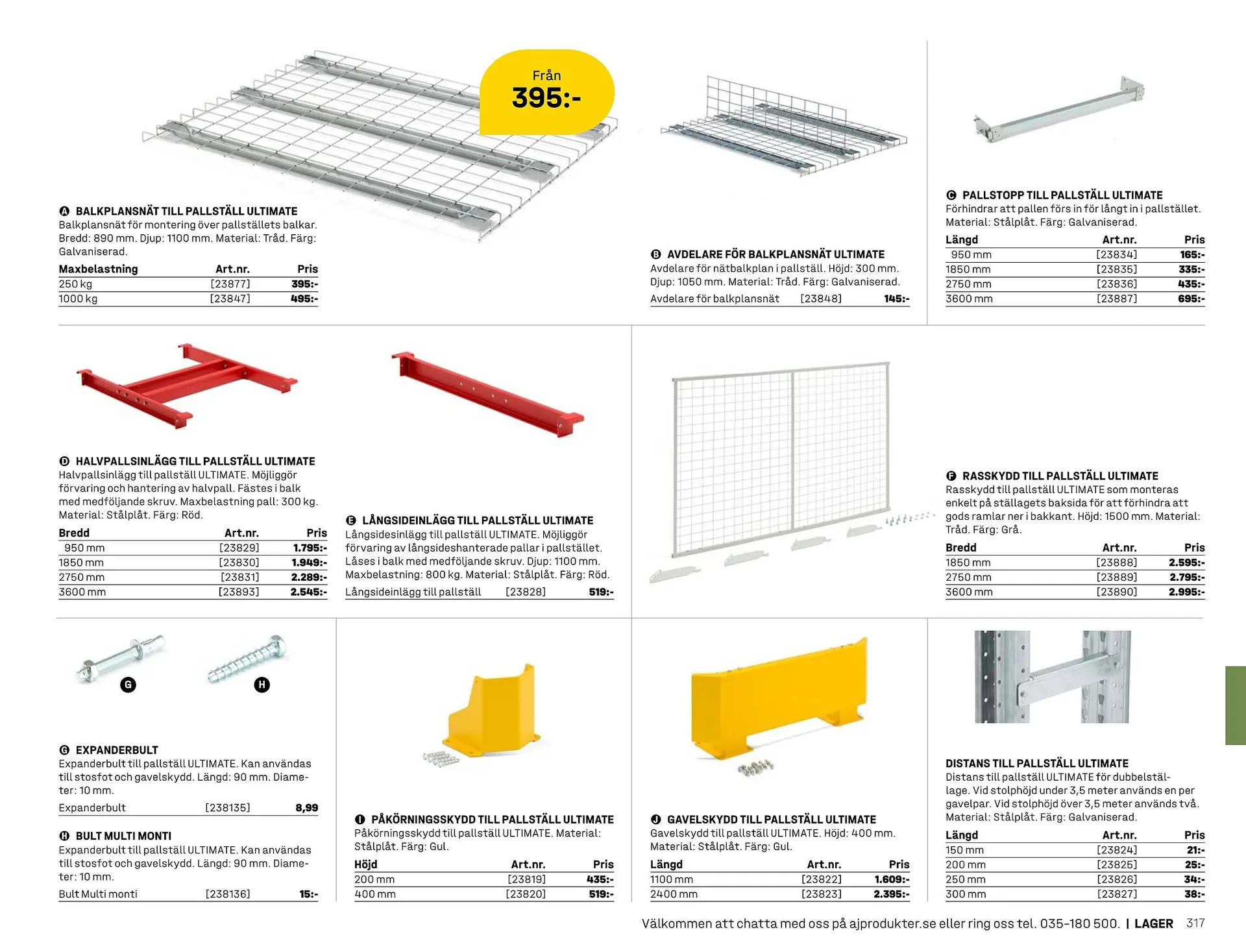 AJ Produkter reklamblad från 1 januari till 31 december 2025 - Reklamblad sidor 317