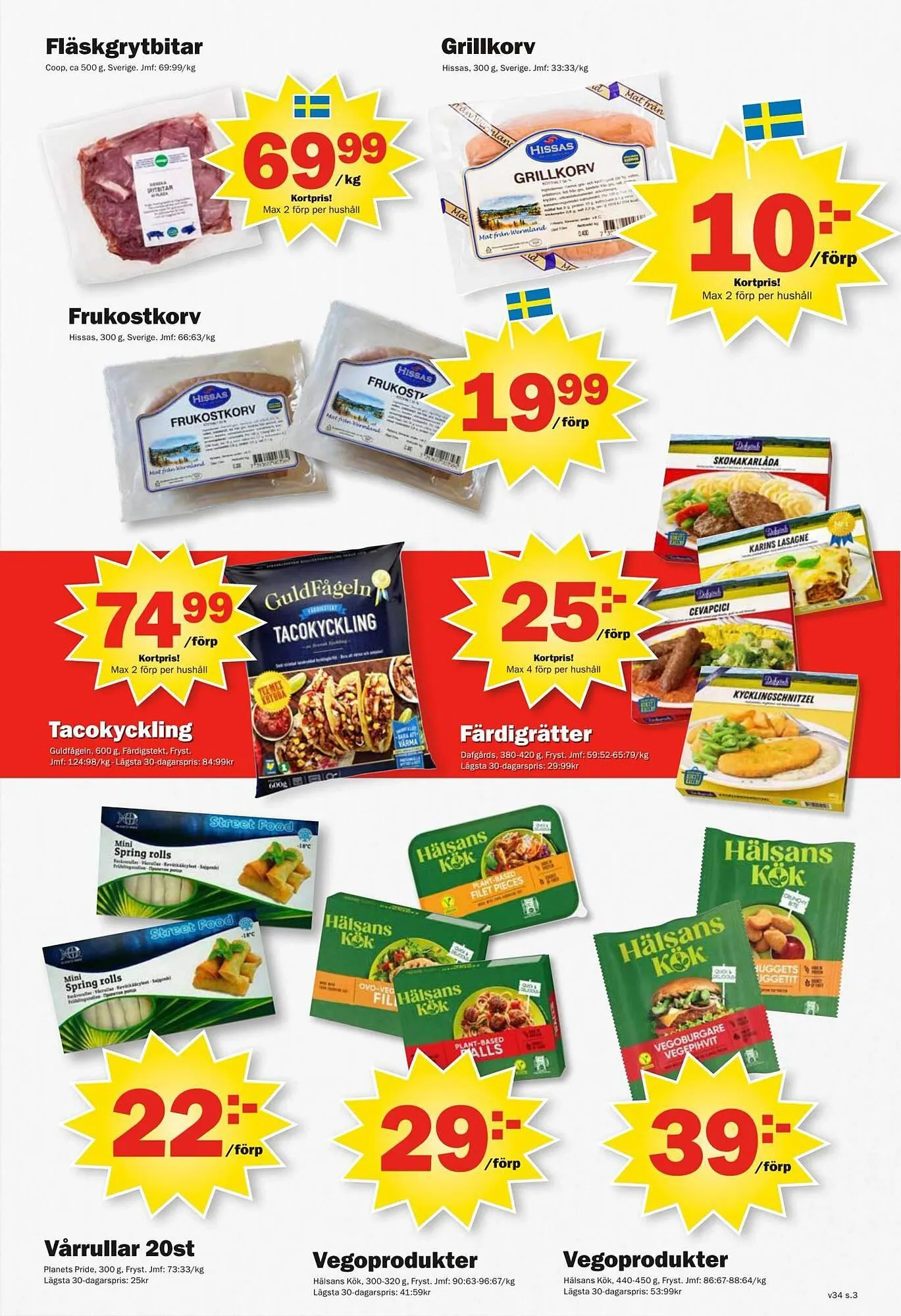 Pekås reklamblad från 18 augusti till 24 augusti 2025 - Reklamblad sidor 3