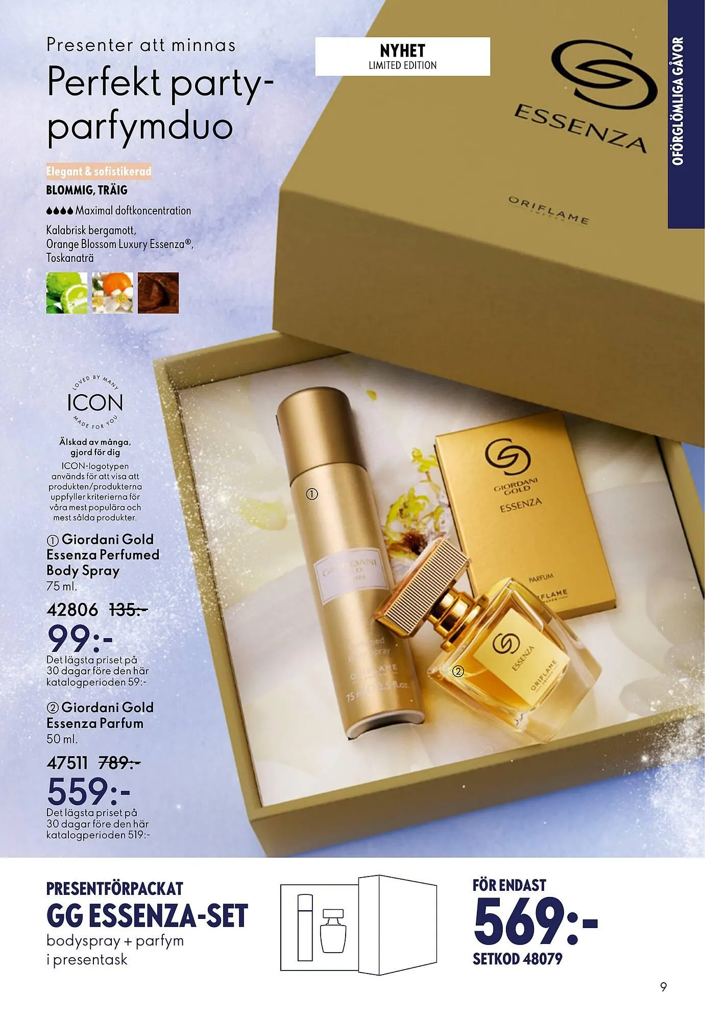Oriflame reklamblad från 10 december till 31 december 2025 - Reklamblad sidor 9