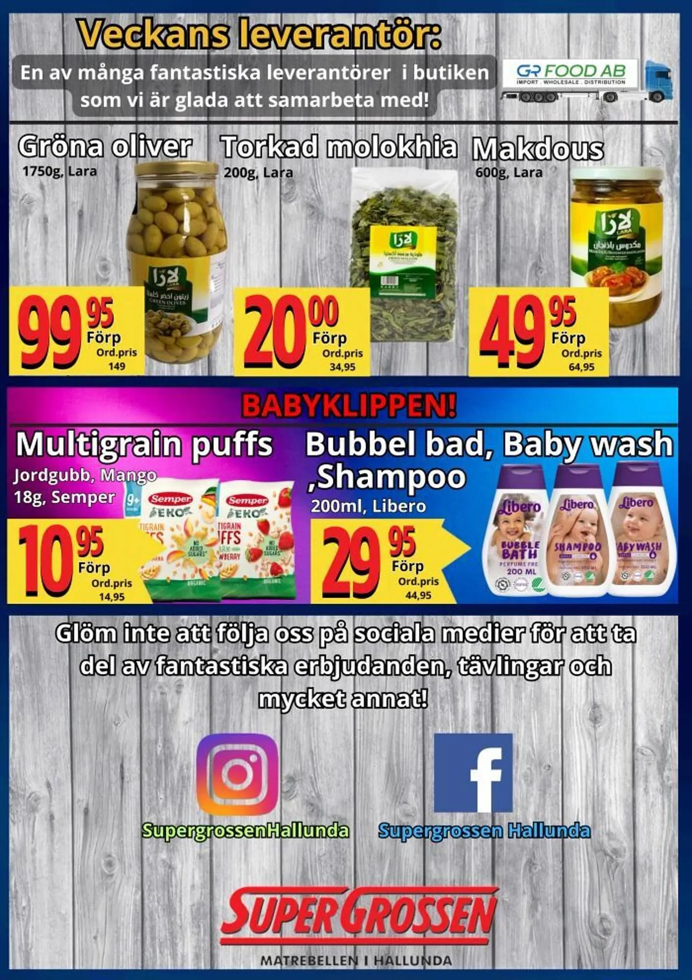 Supergrossen reklamblad från 28 april till 4 maj 2025 - Reklamblad sidor 14
