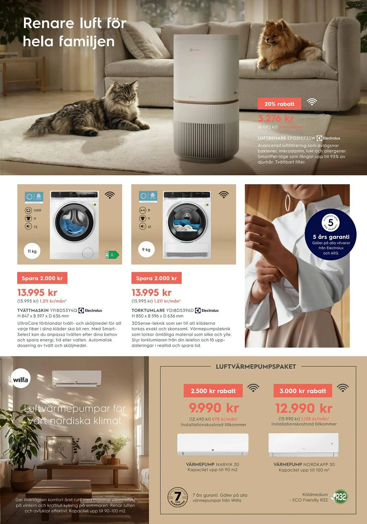Electrolux Home reklamblad från 21 april till 12 maj 2026 - Reklamblad sidor 9