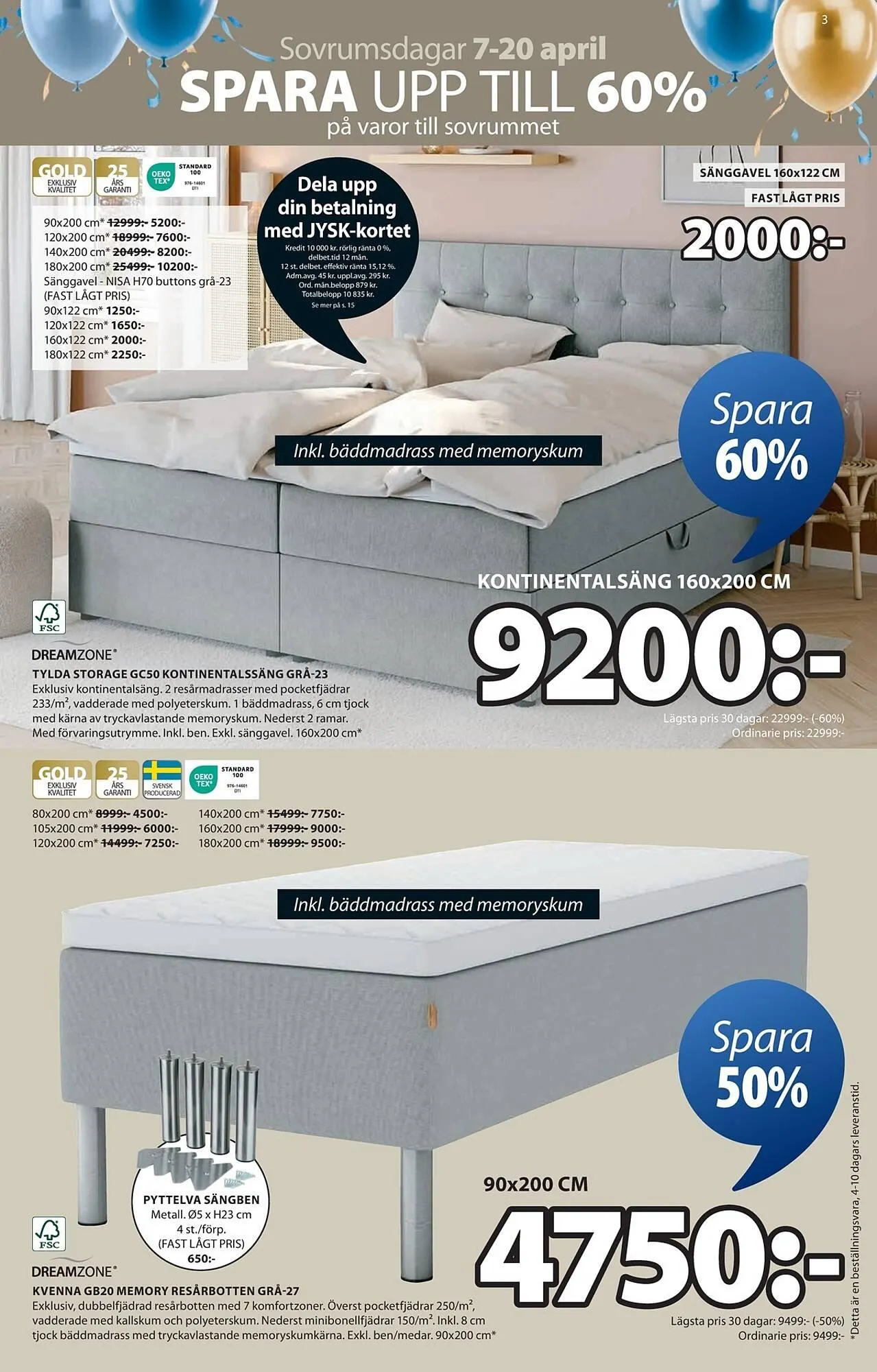 JYSK reklamblad från 7 april till 20 april 2025 - Reklamblad sidor 4