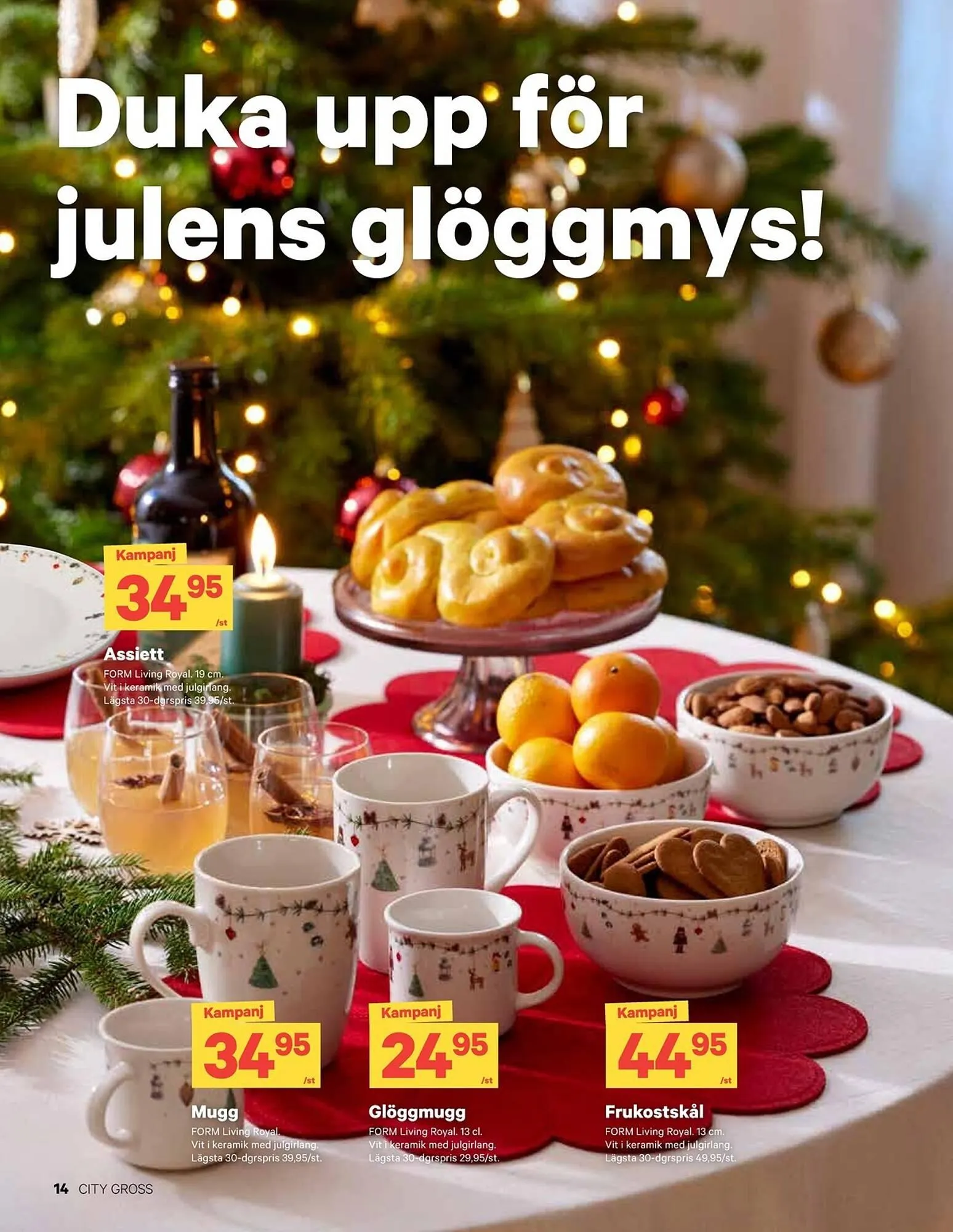 City Gross reklamblad från 1 december till 28 december 2025 - Reklamblad sidor 14