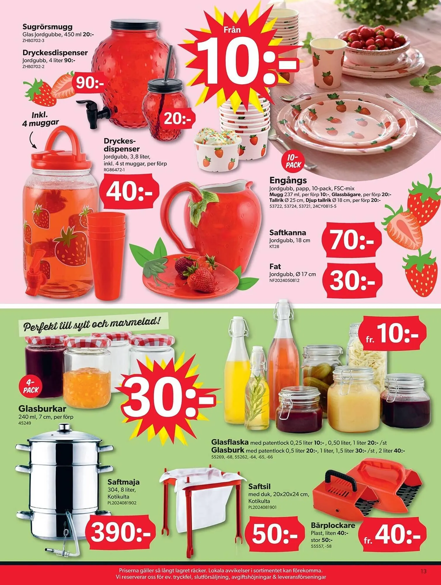 DollarStore reklamblad från 7 juli till 20 juli 2025 - Reklamblad sidor 13