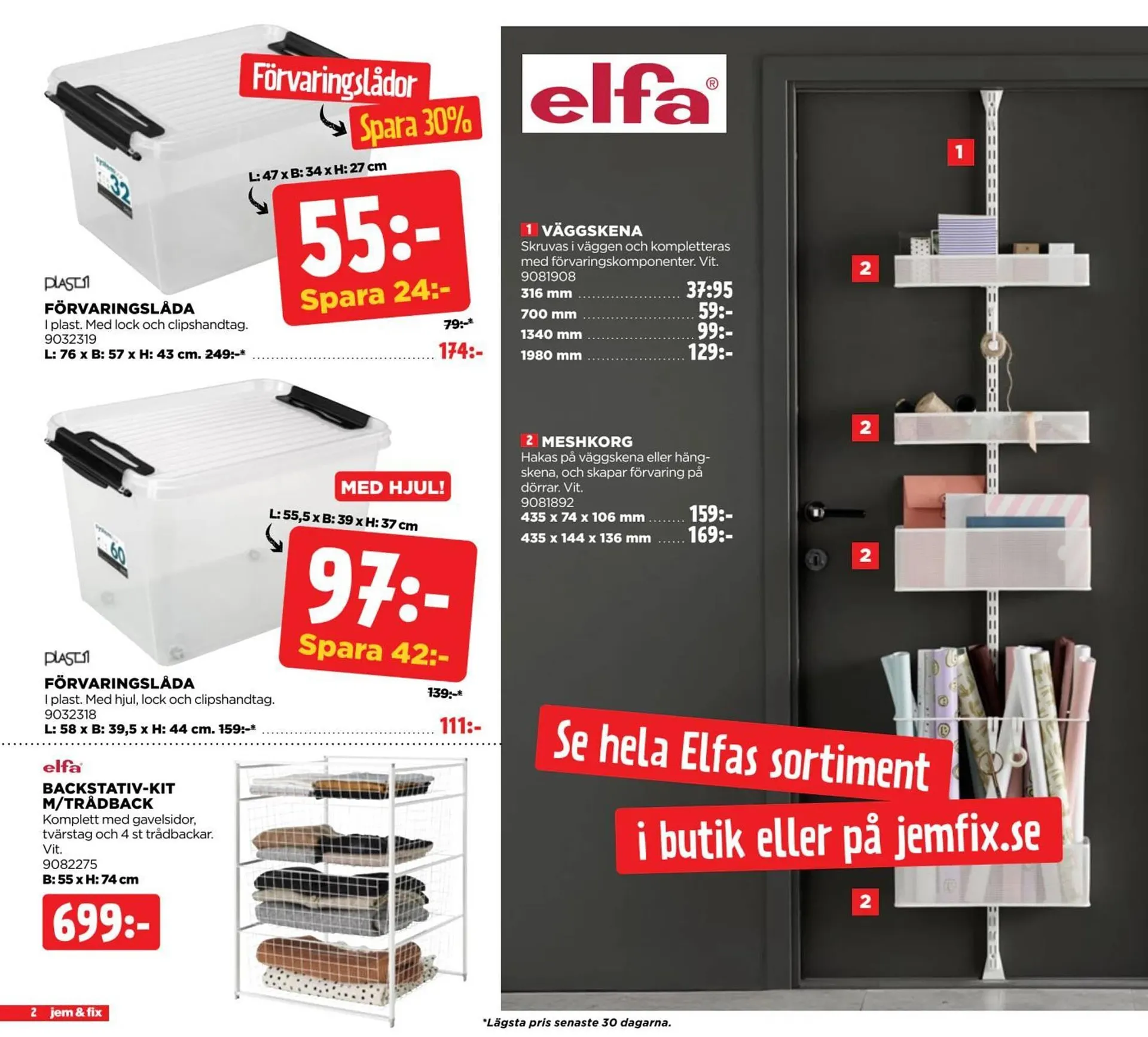 Jem&Fix reklamblad från 29 december till 19 januari 2026 - Reklamblad sidor 2