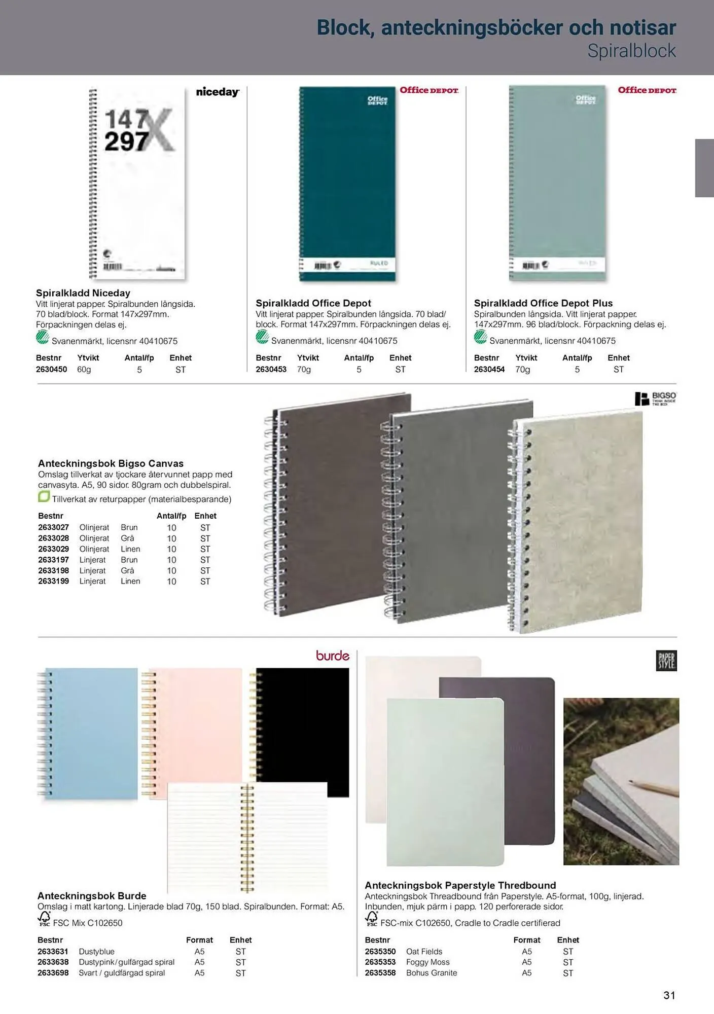 Office Depot reklamblad från 1 januari till 30 juni 2025 - Reklamblad sidor 33