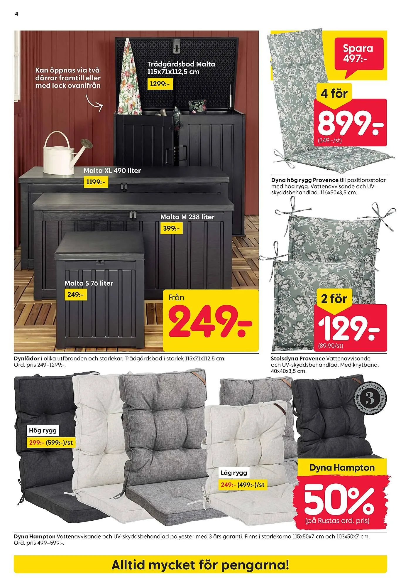 Rusta reklamblad från 5 maj till 10 maj 2025 - Reklamblad sidor 4