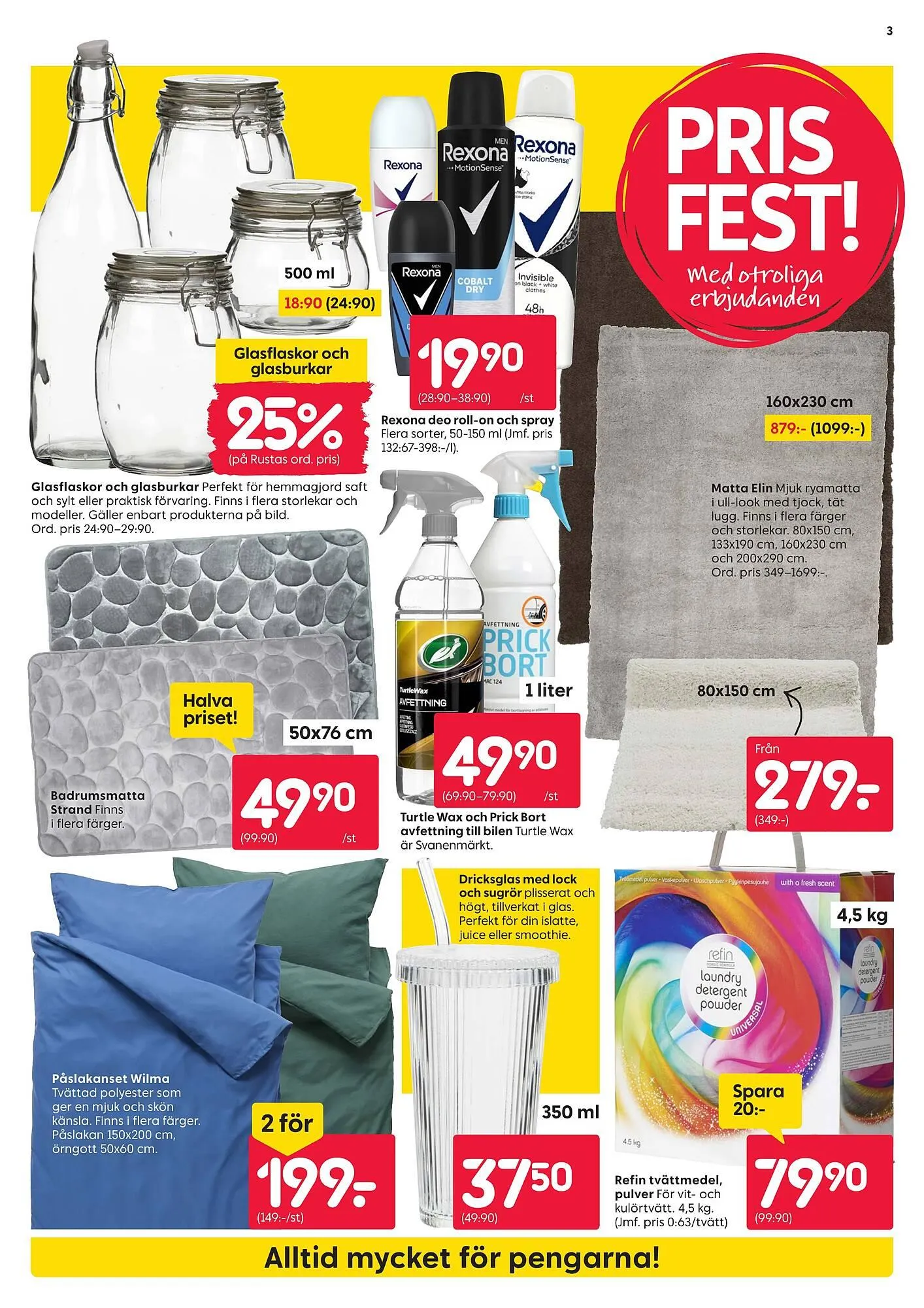 Rusta reklamblad från 18 augusti till 23 augusti 2025 - Reklamblad sidor 3