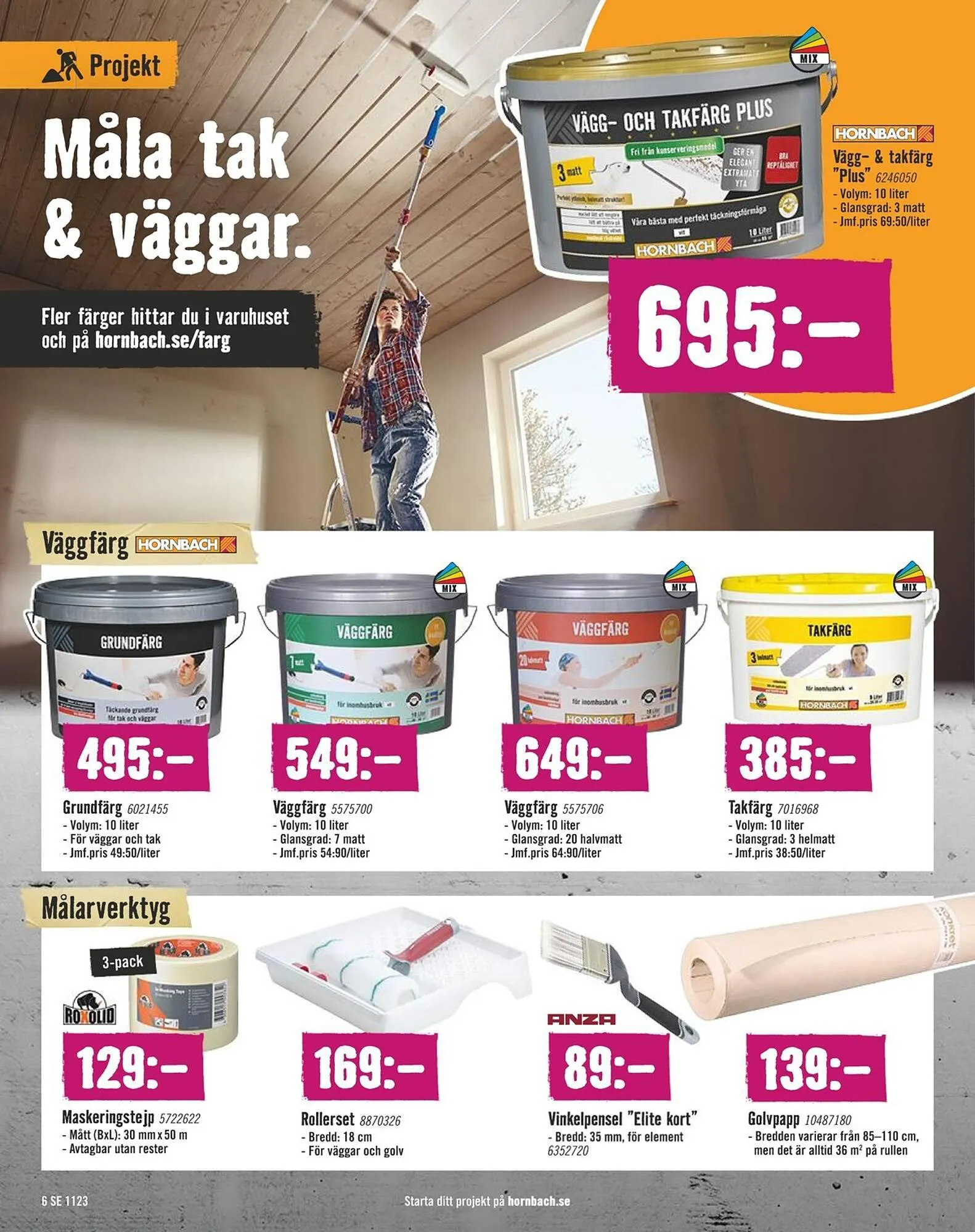 Hornbach reklamblad från 27 oktober till 22 november 2023 - Reklamblad sidor 6