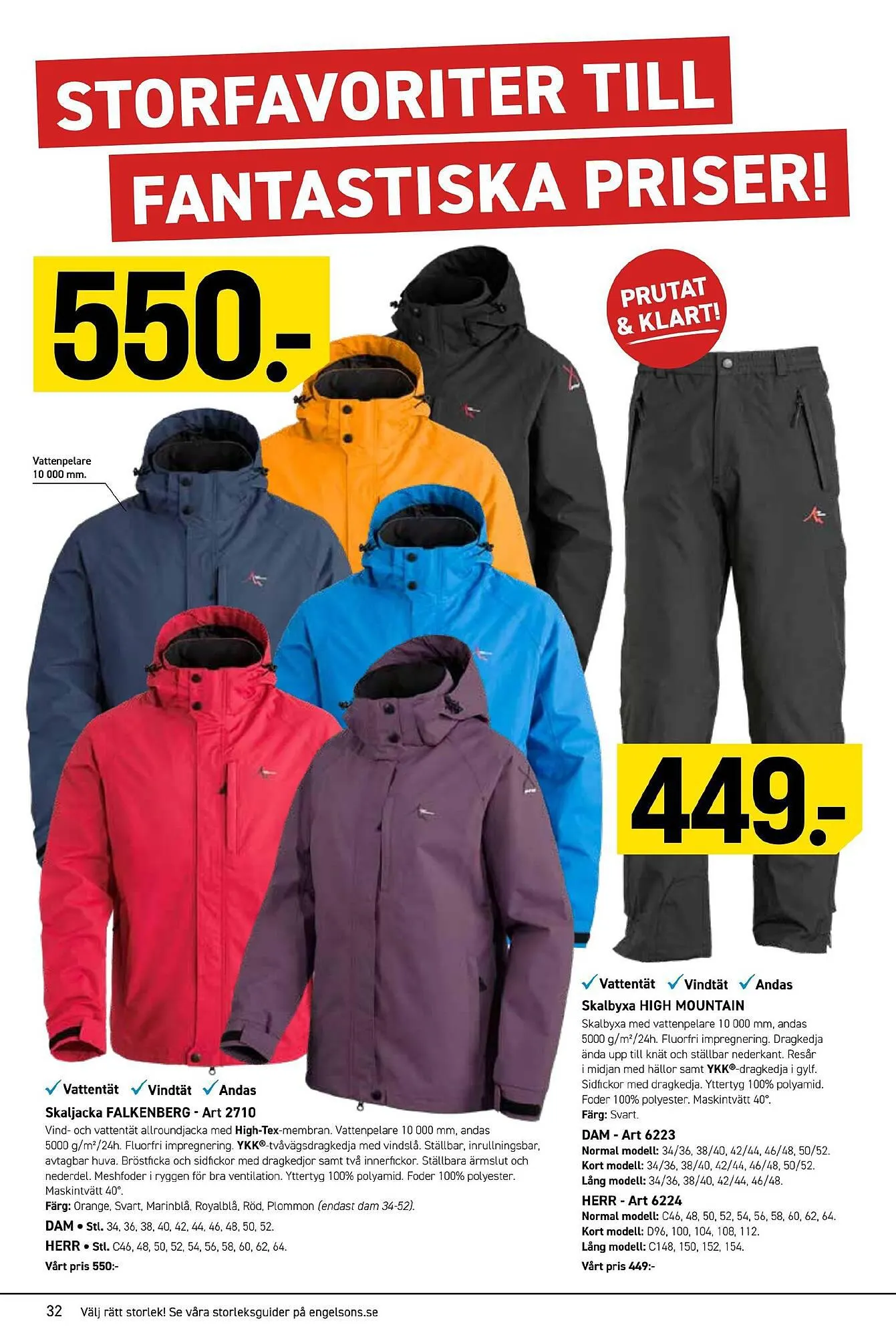 Engelsons reklamblad från 23 oktober till 30 november 2023 - Reklamblad sidor 32