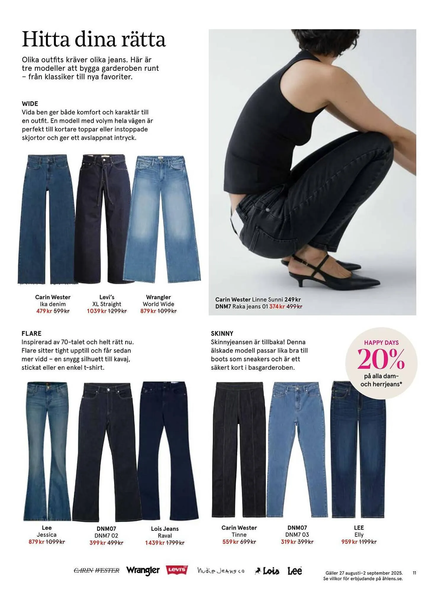 Åhléns reklamblad från 27 augusti till 16 september 2025 - Reklamblad sidor 11