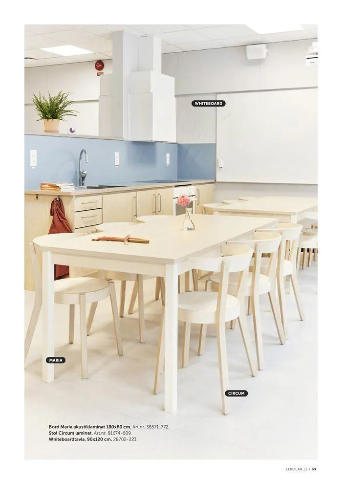 Mobler skola 2024 från 16 april till 31 maj 2024 - Reklamblad sidor 33