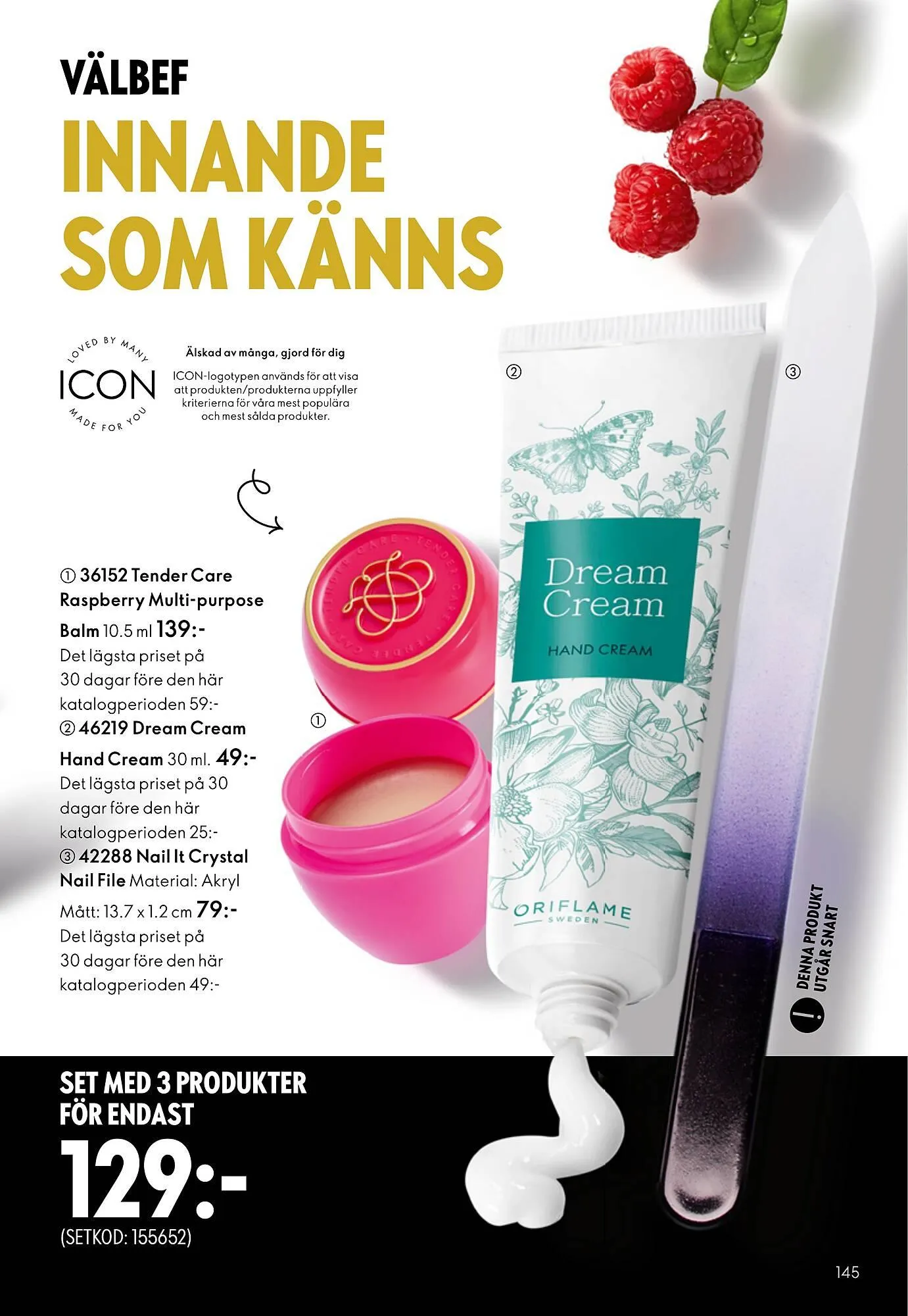 Oriflame reklamblad från 1 april till 30 april 2026 - Reklamblad sidor 145