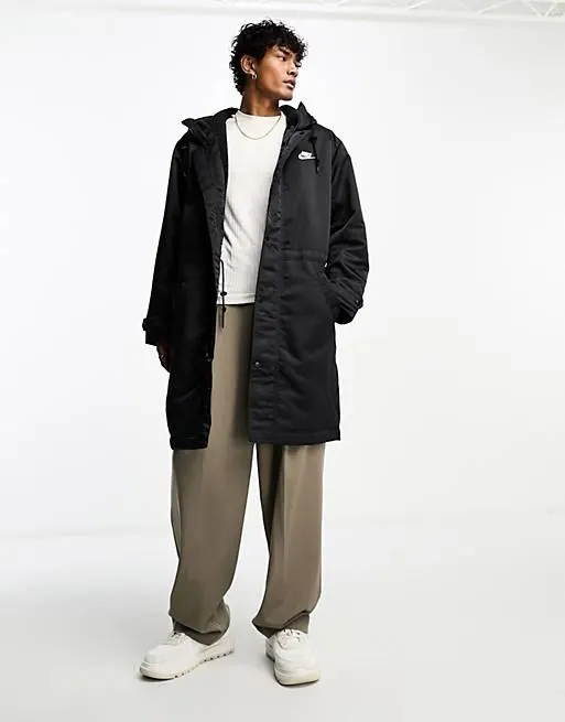 Nike – Stadium – Svart parkas