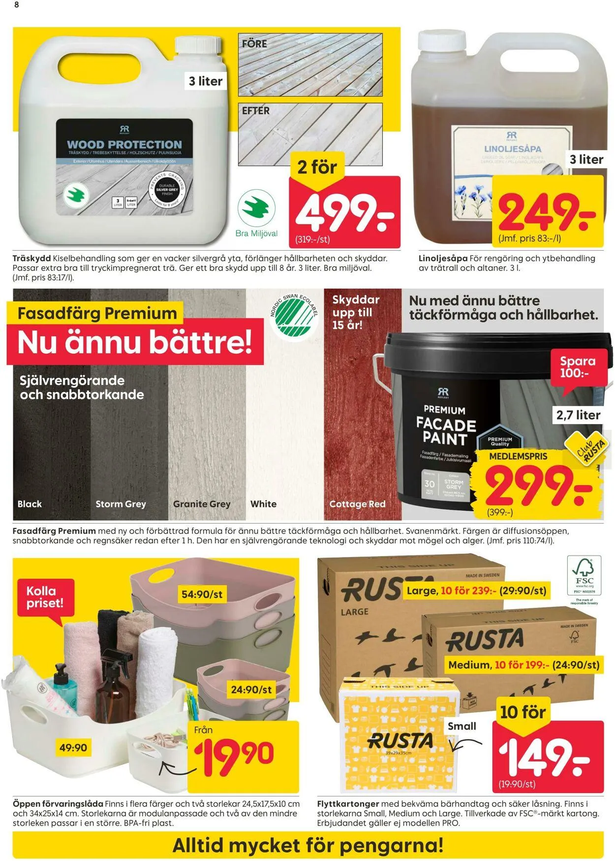 Rusta från 2 juli till 16 juli 2025 - Reklamblad sidor 8