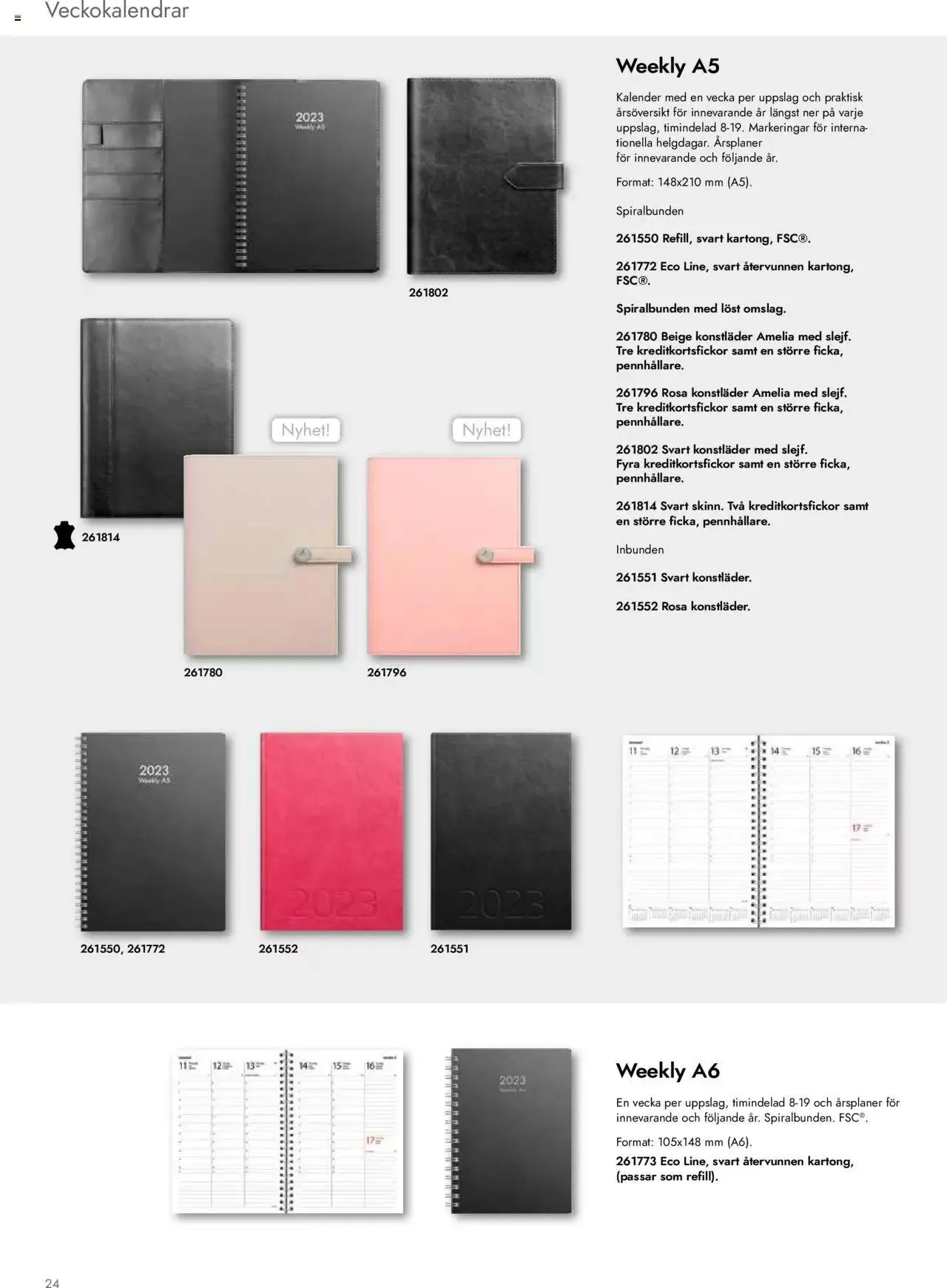 Almanackor och Kalendrar 2023 från 10 april till 31 december 2023 - Reklamblad sidor 24