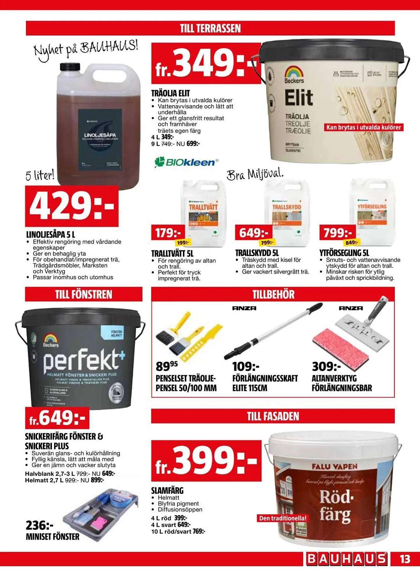 Bauhaus reklamblad från 31 mars till 13 april 2025 - Reklamblad sidor 13