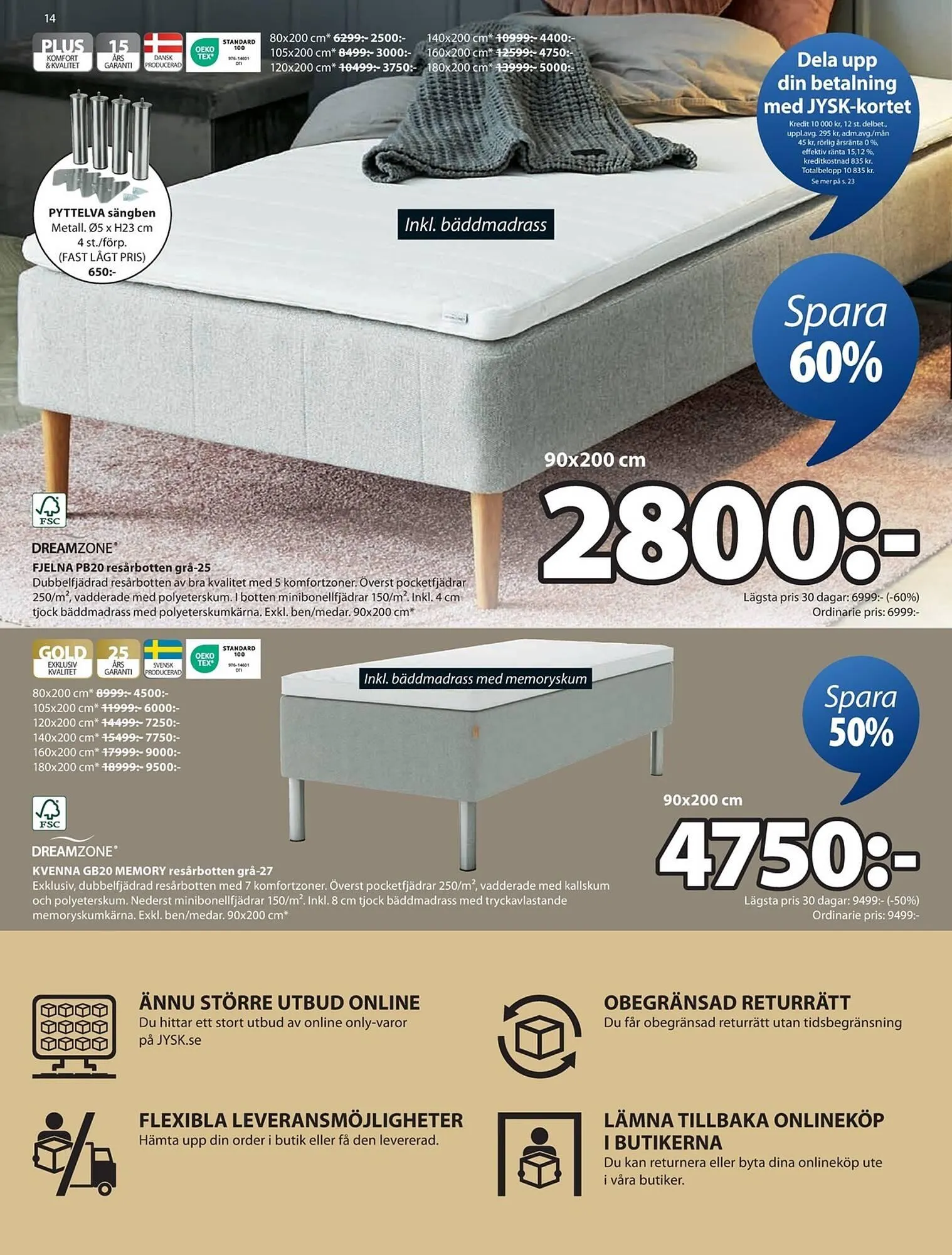 JYSK reklamblad från 25 augusti till 7 september 2025 - Reklamblad sidor 15
