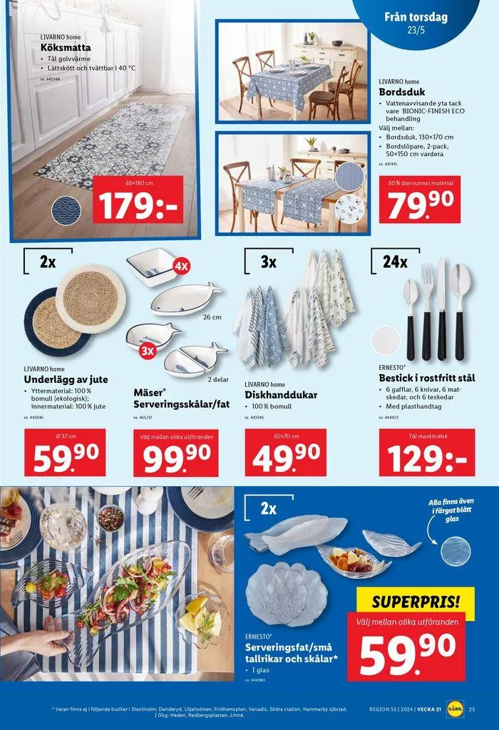 Nationell ERBJUDANDEN VECKA 21 från 20 maj till 26 maj 2024 - Reklamblad sidor 26