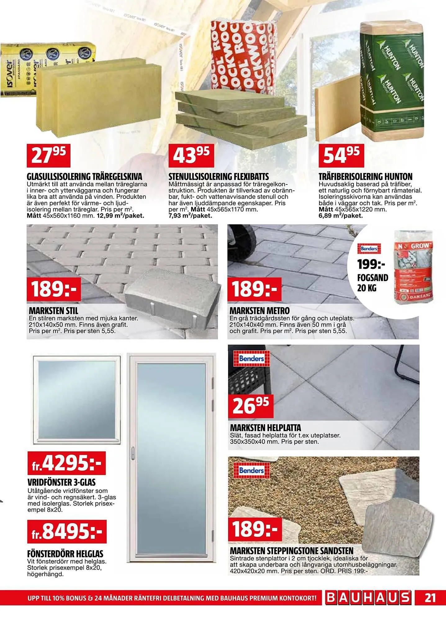 Bauhaus reklamblad från 1 oktober till 15 oktober 2023 - Reklamblad sidor 21