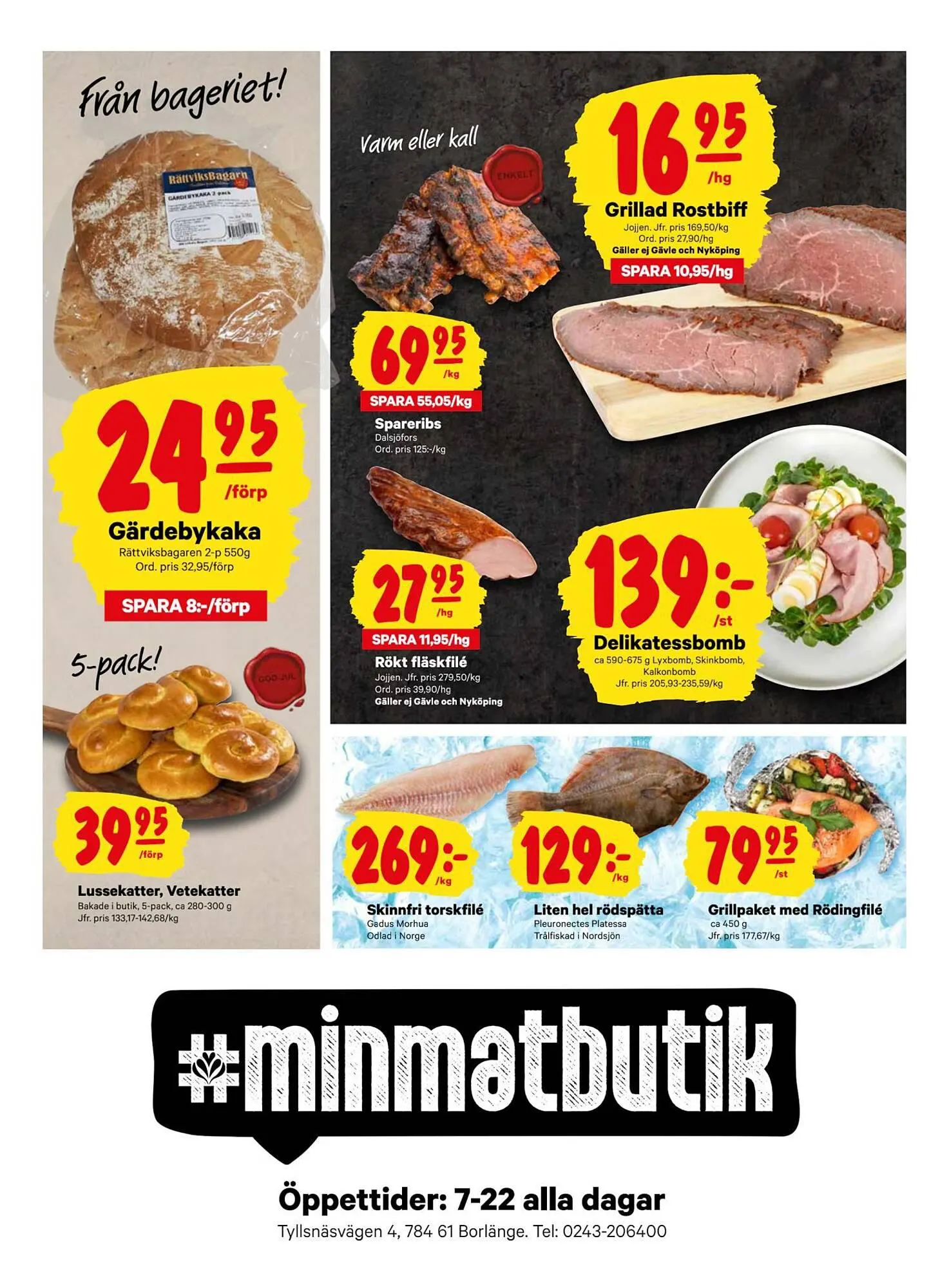 minmatbutik reklamblad från 26 november till 3 december 2023 - Reklamblad sidor 12