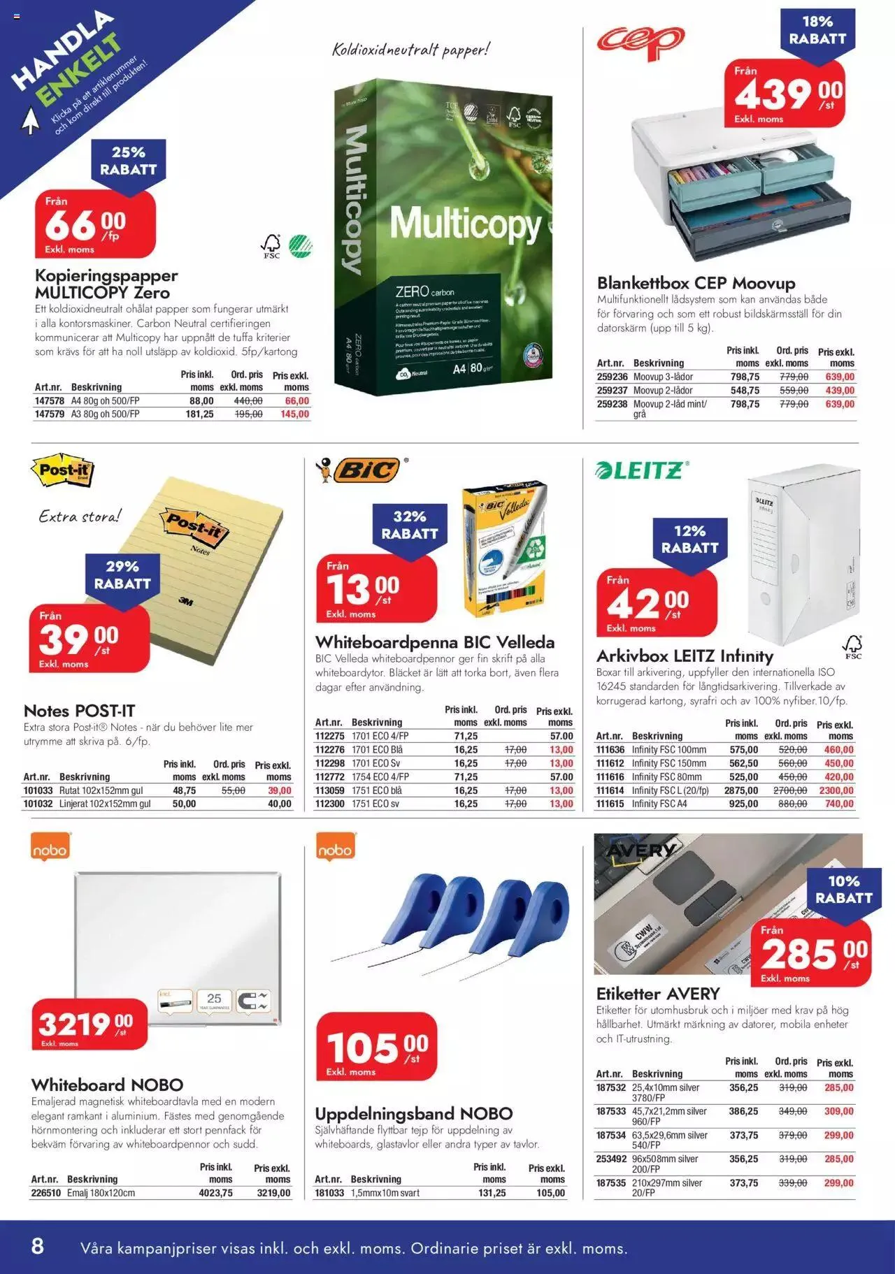 Staples - Lyreco INSPIRATION #1 2023 från 13 mars till 31 december 2023 - Reklamblad sidor 8