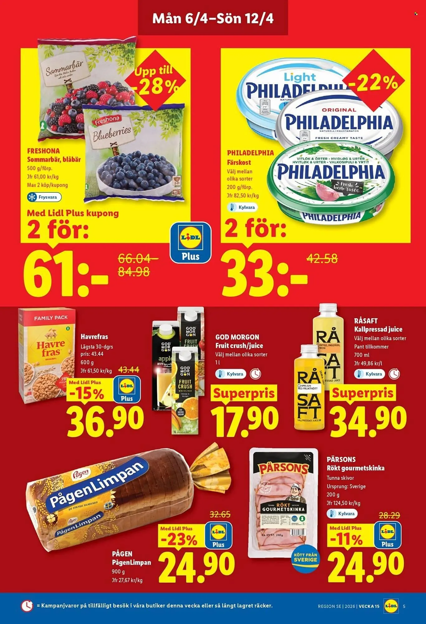 Lidl reklamblad från 6 april till 12 april 2026 - Reklamblad sidor 5