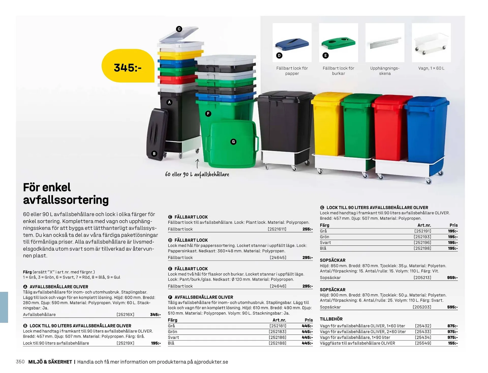 AJ Produkter reklamblad från 1 januari till 31 december 2025 - Reklamblad sidor 350