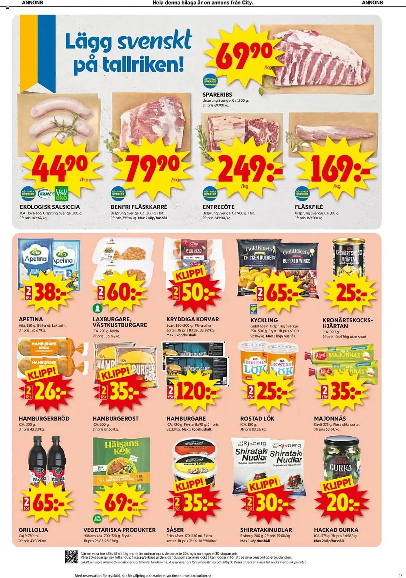 ICA Kvantum reklamblad från 31 mars till 6 april 2025 - Reklamblad sidor 15